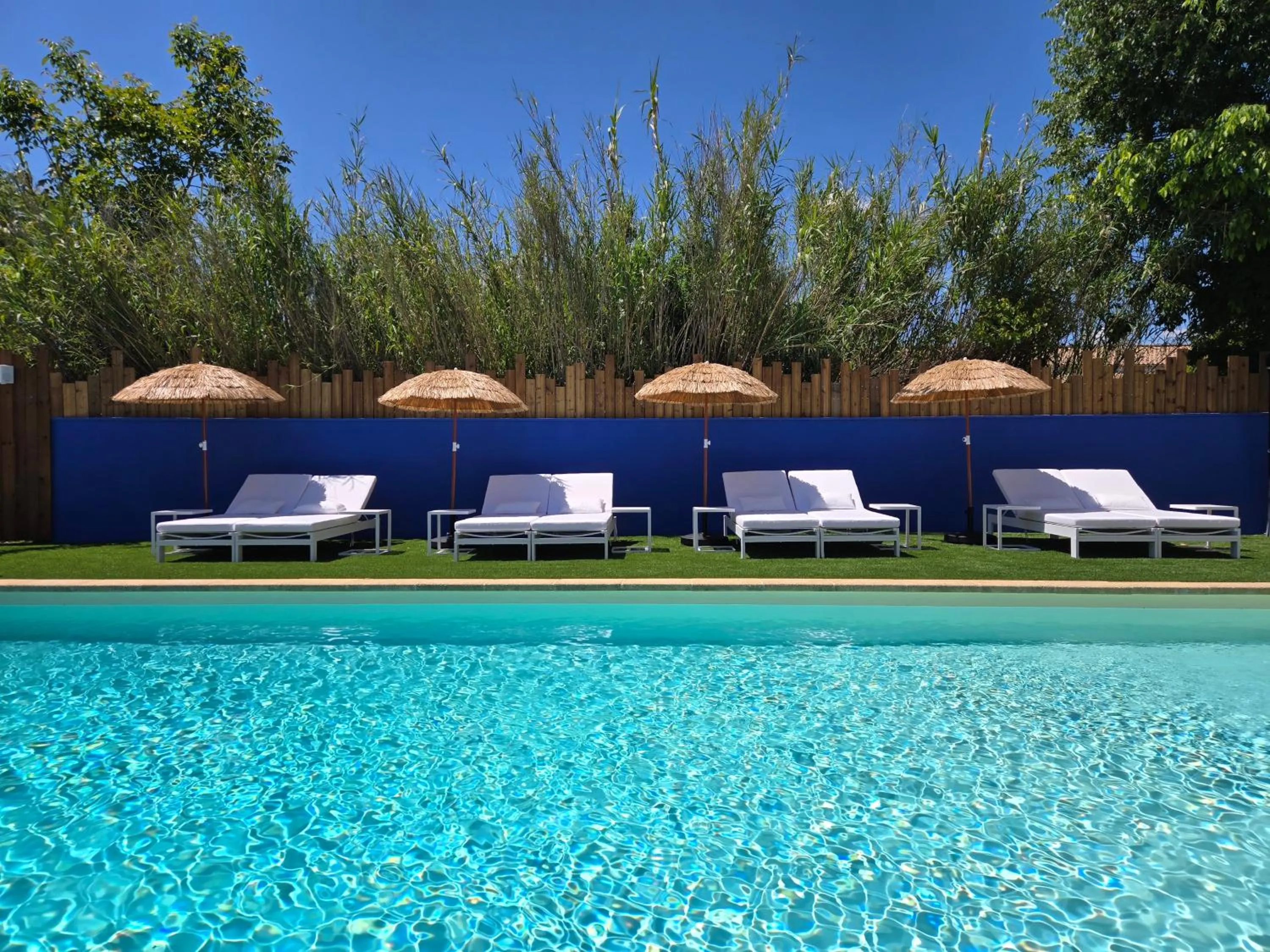 Pool view in Hôtel Le SAINT-GENIÈS