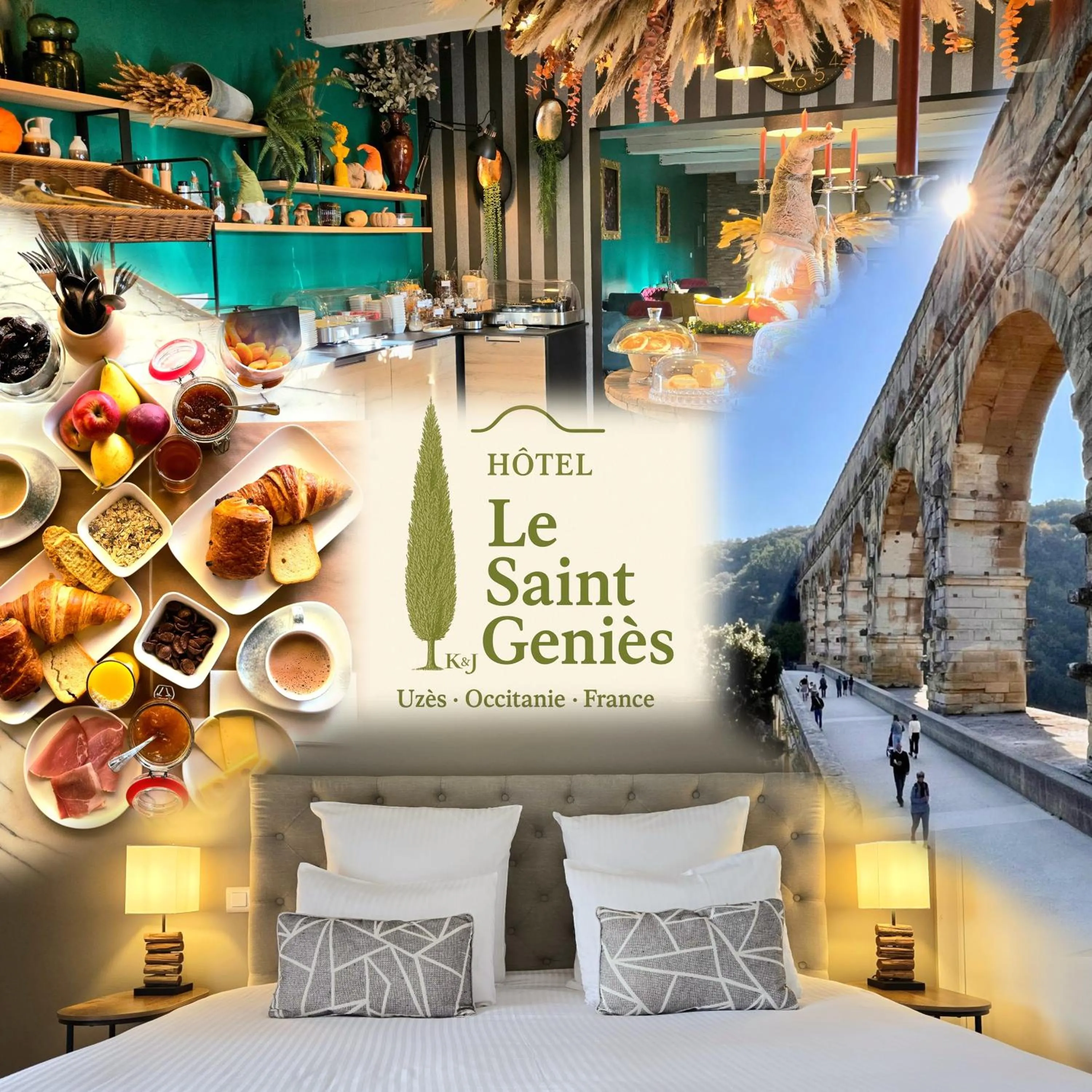 Property logo or sign in Hôtel Le SAINT-GENIÈS