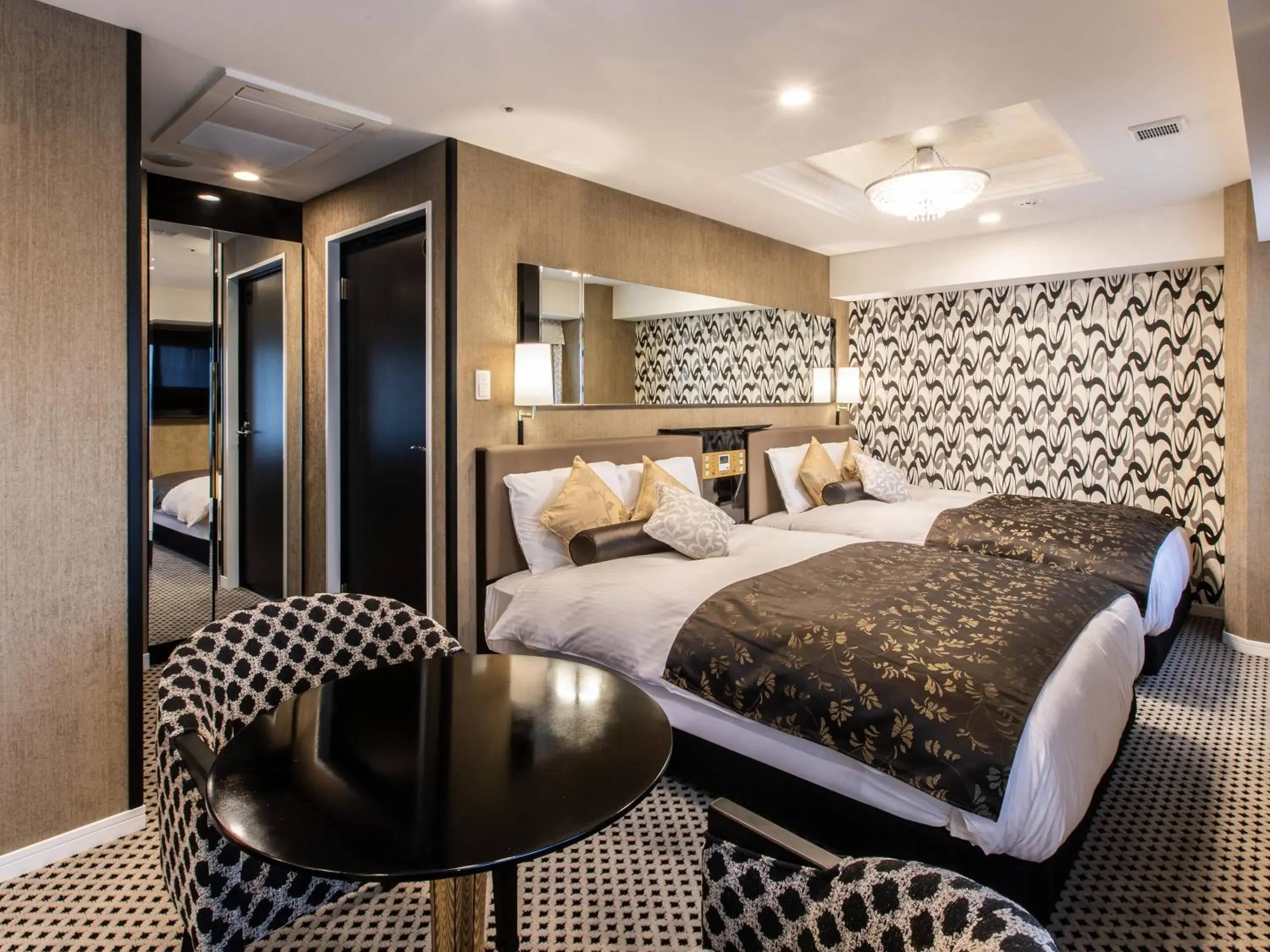 Bed in APA Hotel Kyoto Ekihigashi Bed in APA Hotel Kyoto Ekihigashi