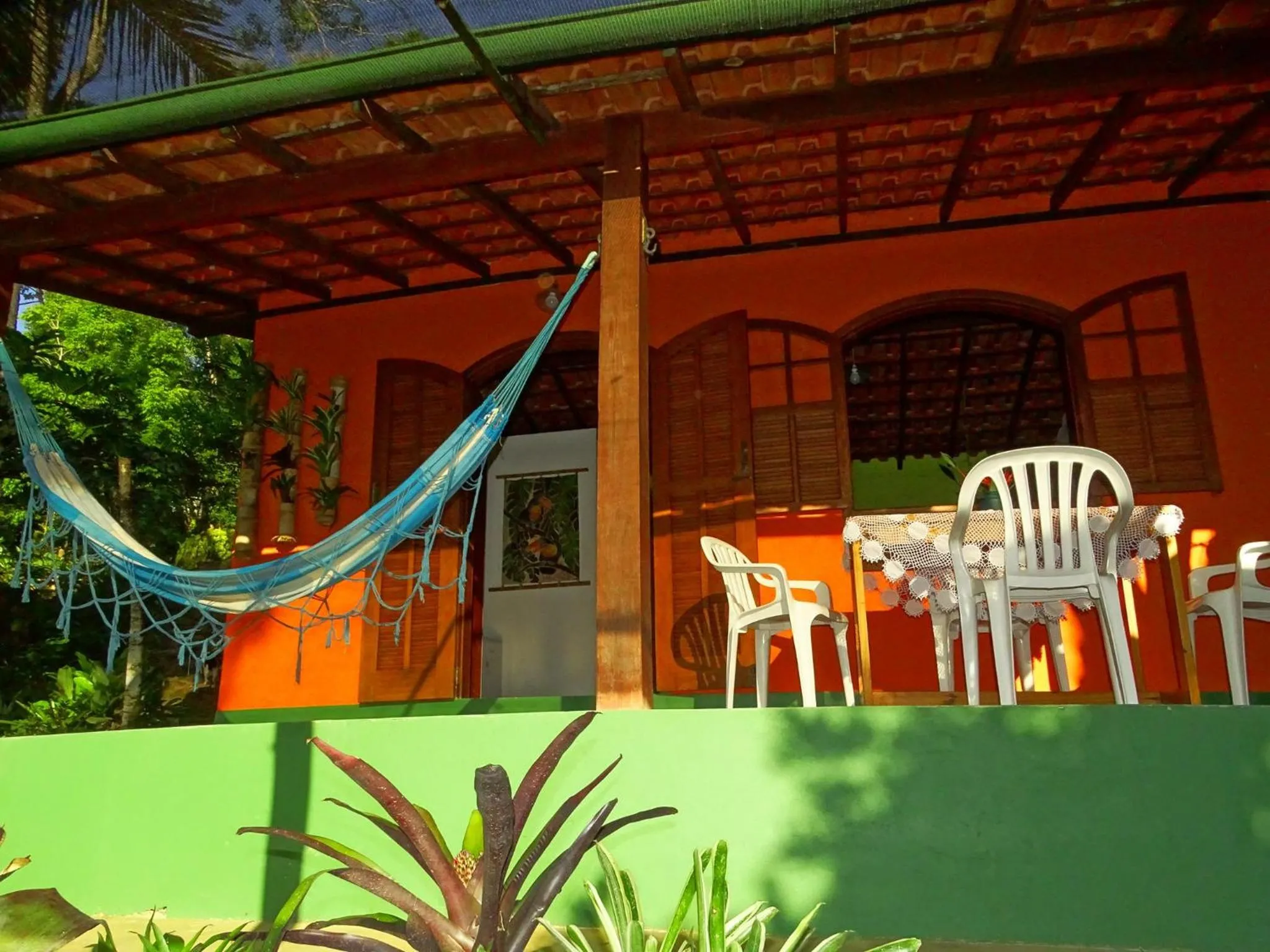 Patio in Pousada Mar de Sonhos
