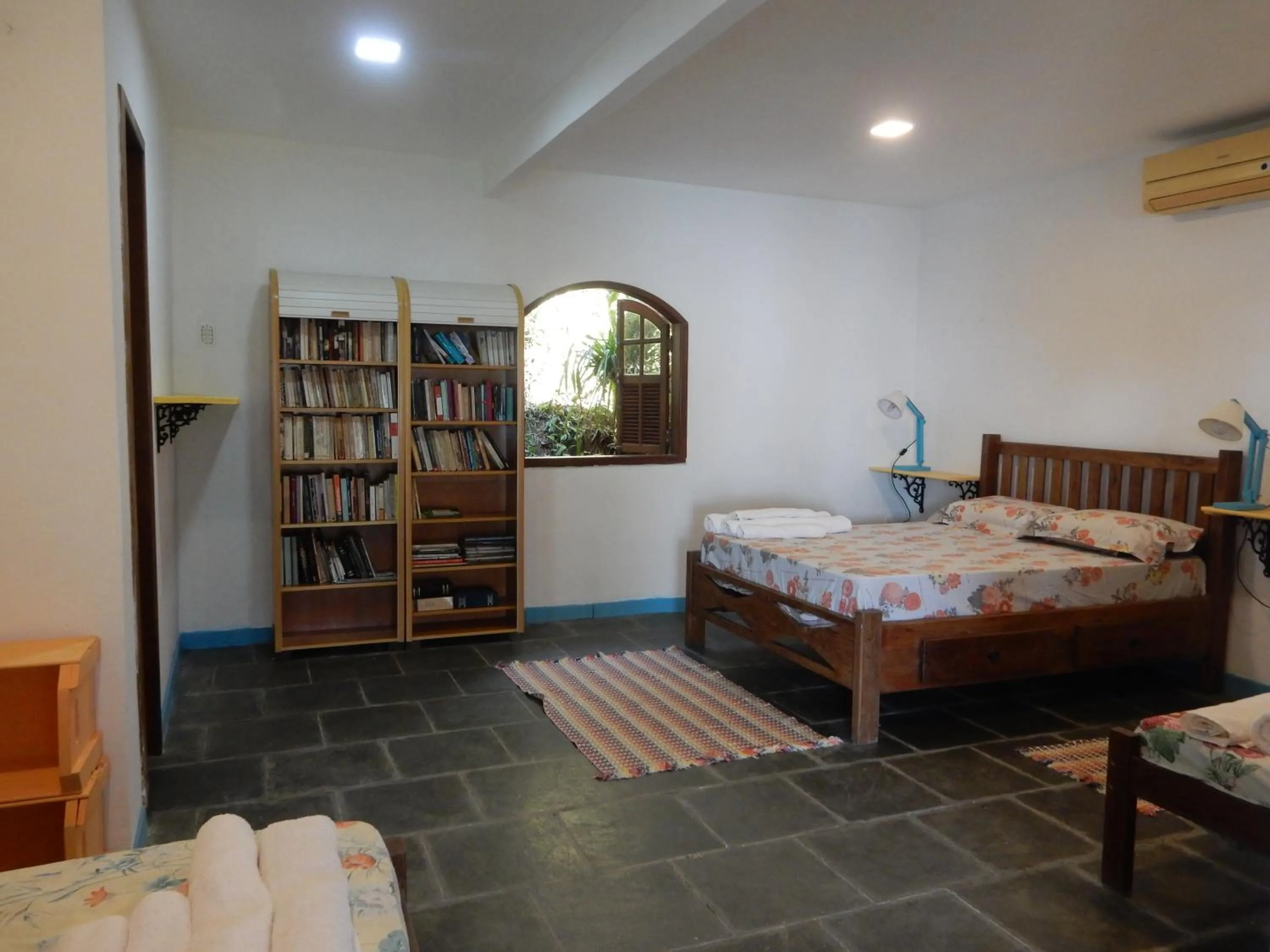 Bed in Pousada Mar de Sonhos