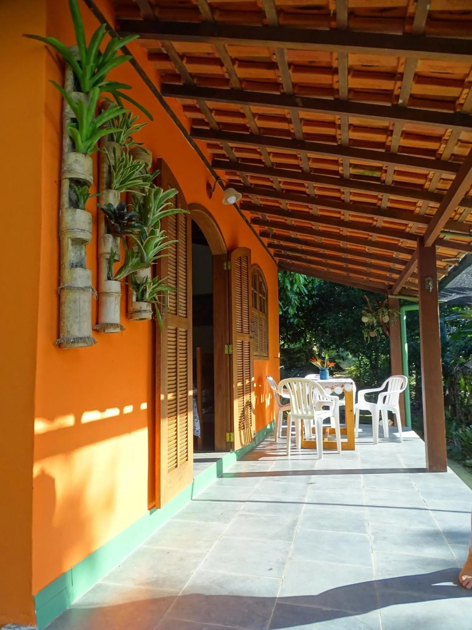 Patio in Pousada Mar de Sonhos
