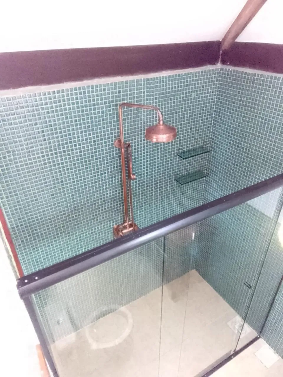 Shower in Pousada Mar de Sonhos