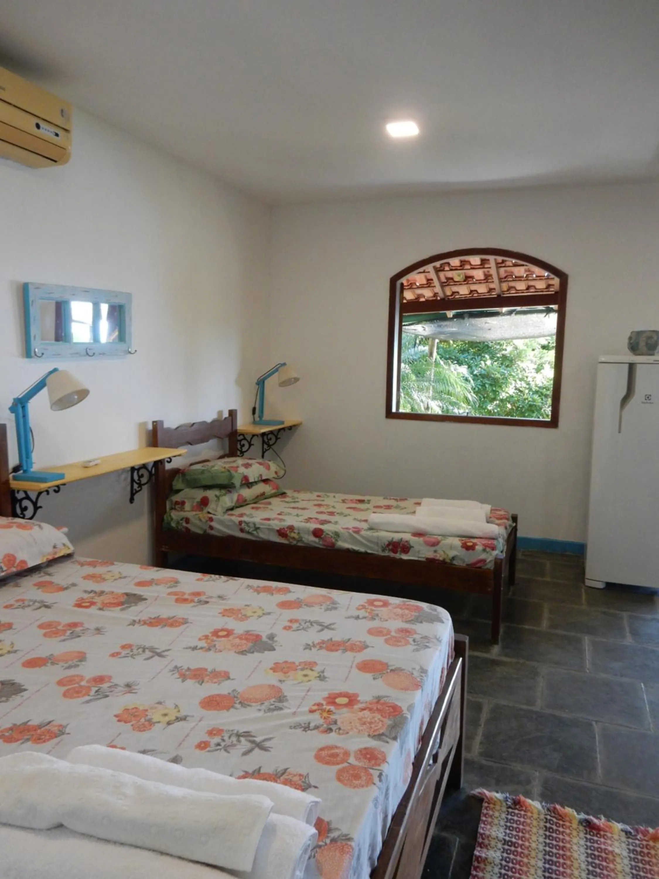 Bed in Pousada Mar de Sonhos