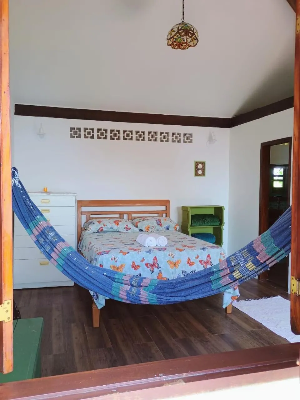 Bed in Pousada Mar de Sonhos
