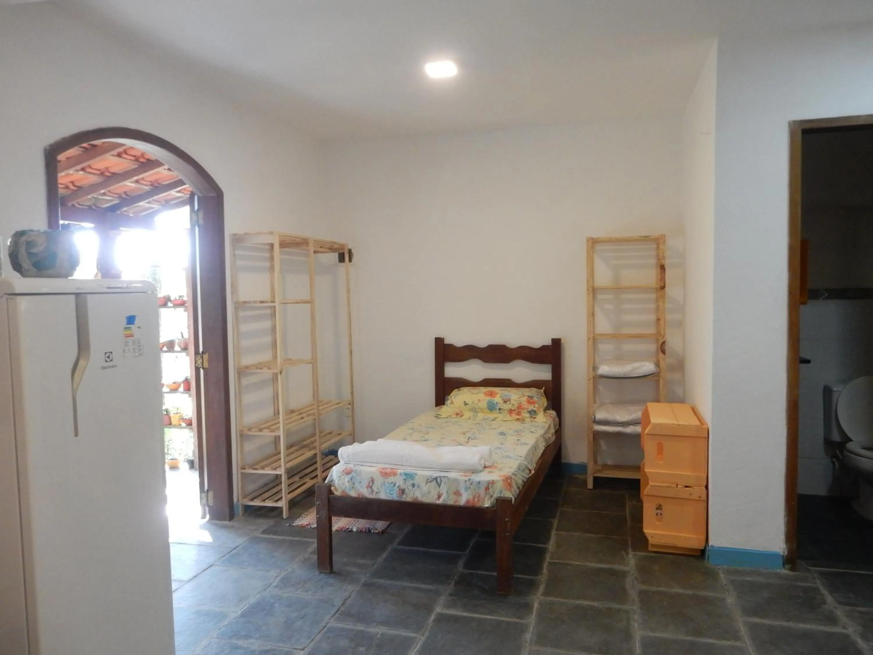 Bed in Pousada Mar de Sonhos
