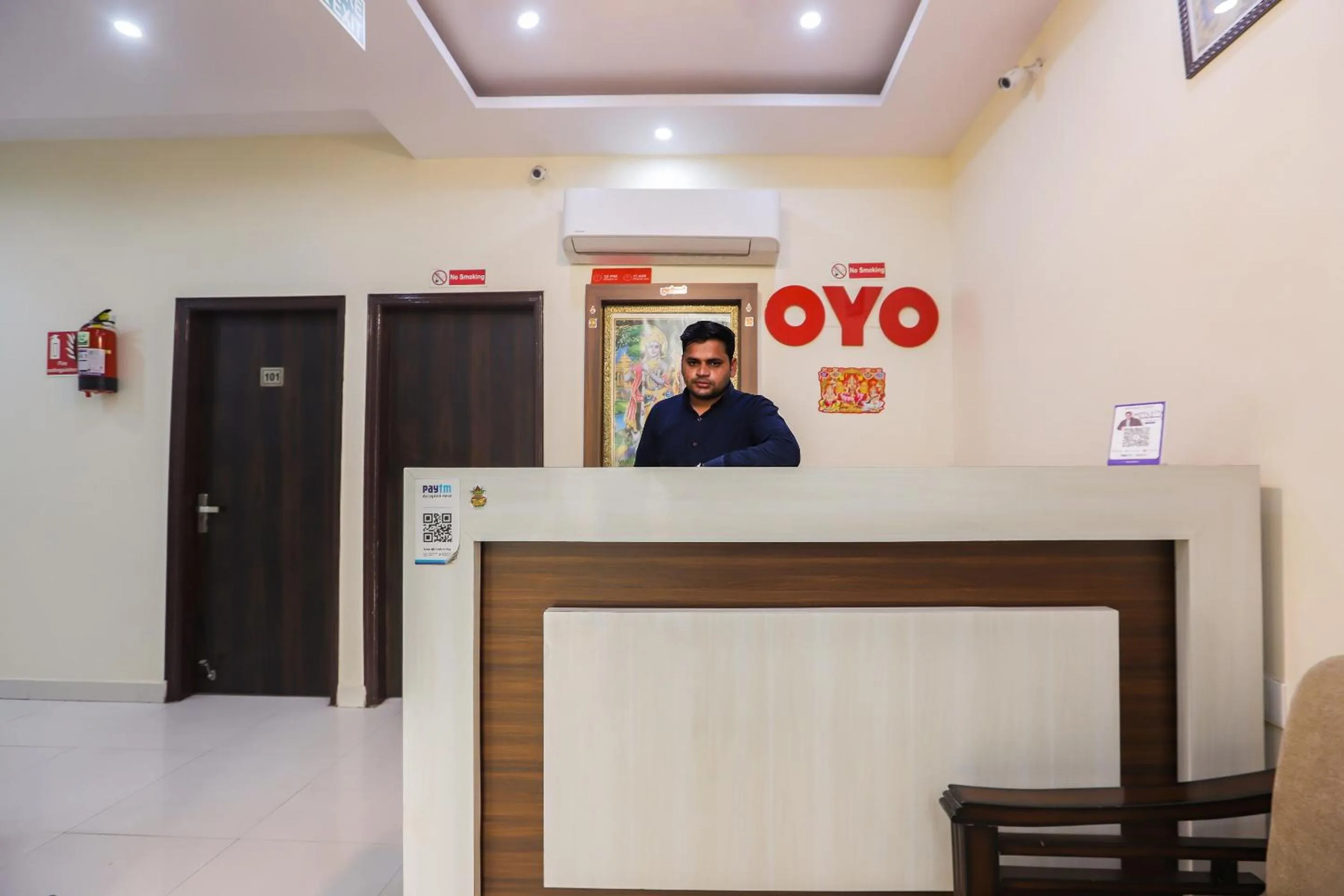 Lobby or reception in Hotel O City Residency