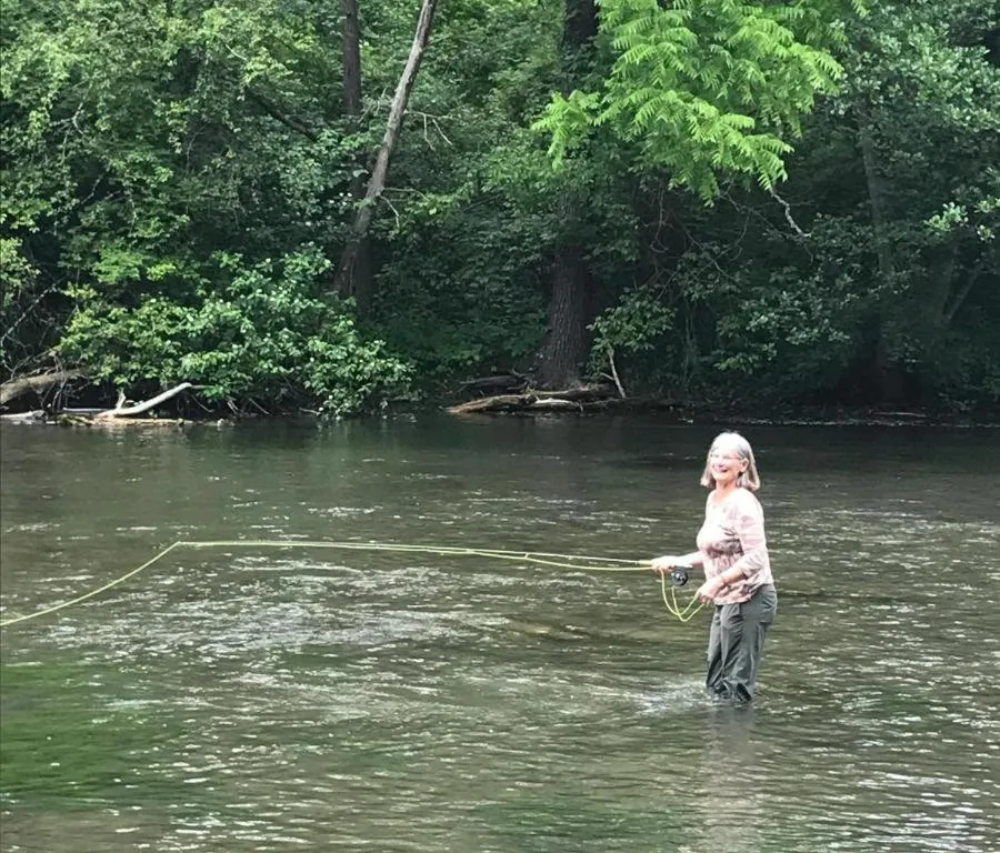 Fishing in The Queen, A Victorian Bed & Breakfast