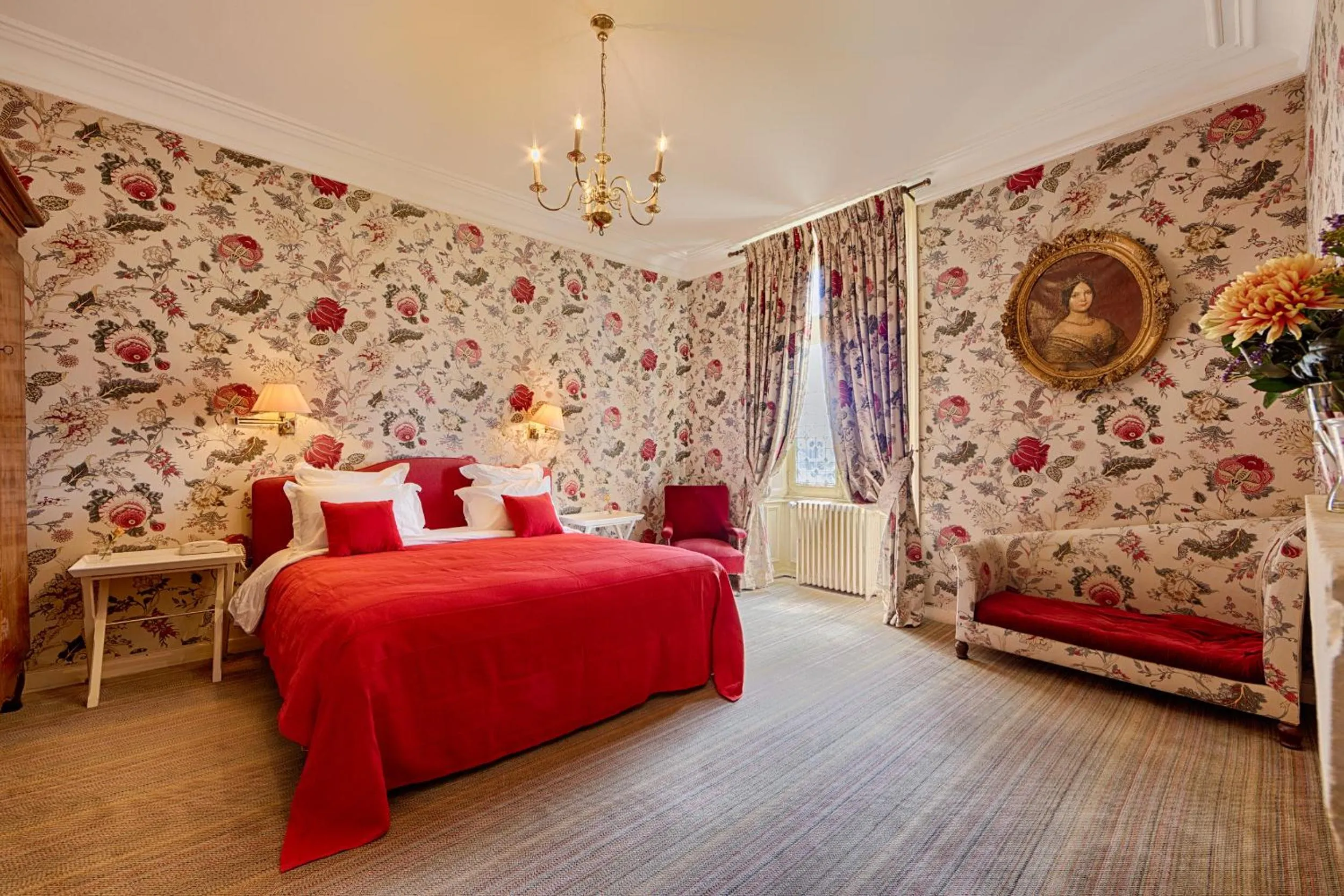 Photo of the whole room, Bed in Château De La Bourdaisière