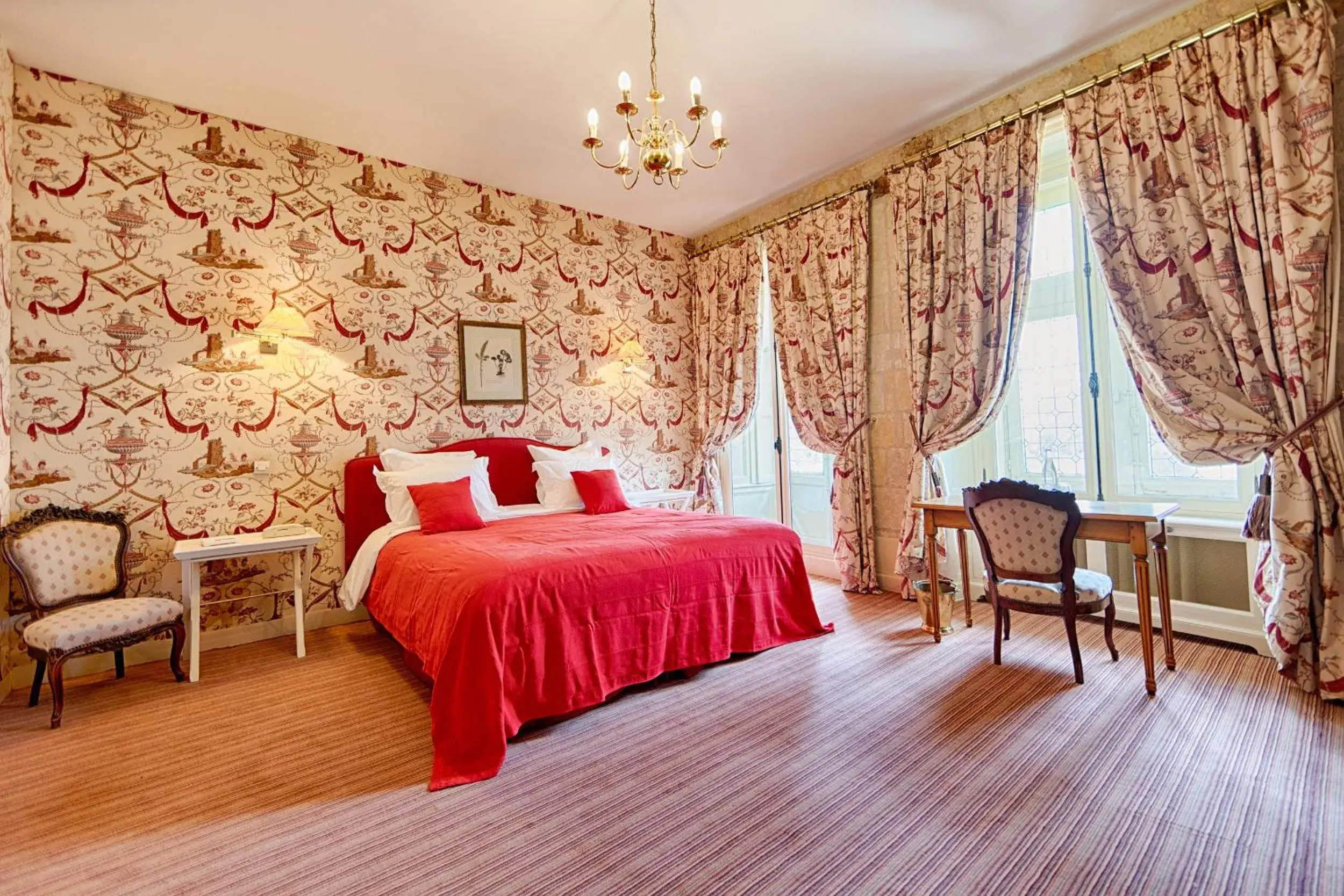 Superior Double Room in Château De La Bourdaisière Superior Double Room in Château De La Bourdaisière