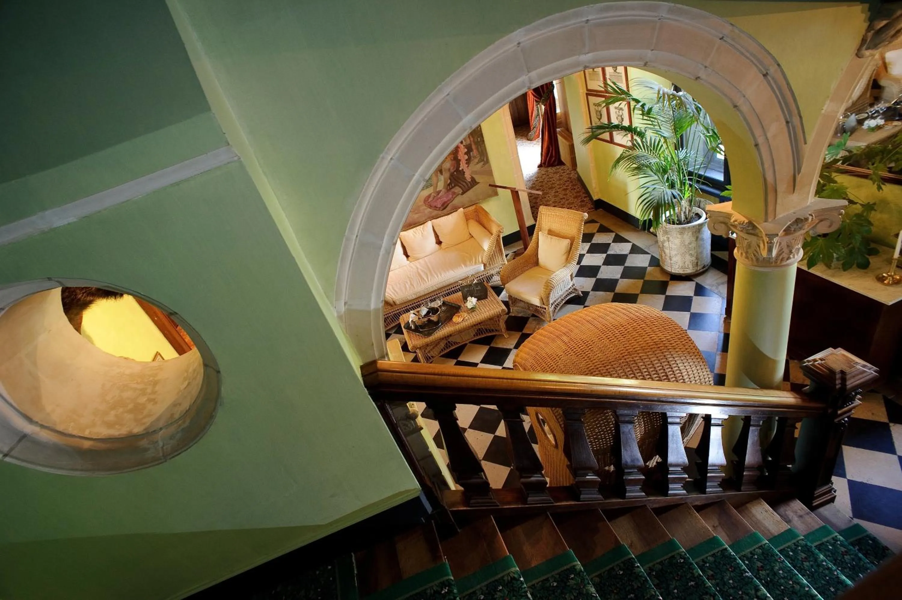 Lobby or reception in Château De La Bourdaisière