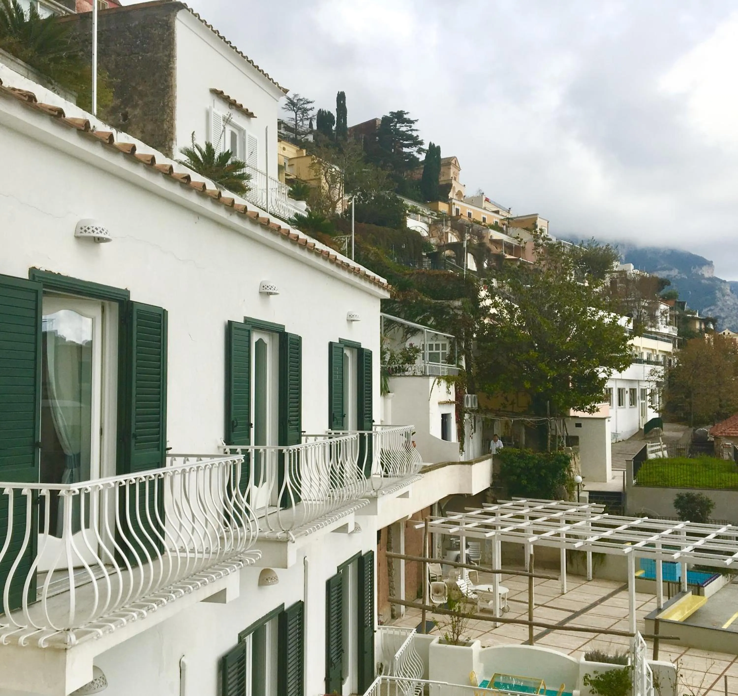 Property building in Hotel Villa Delle Palme in Positano