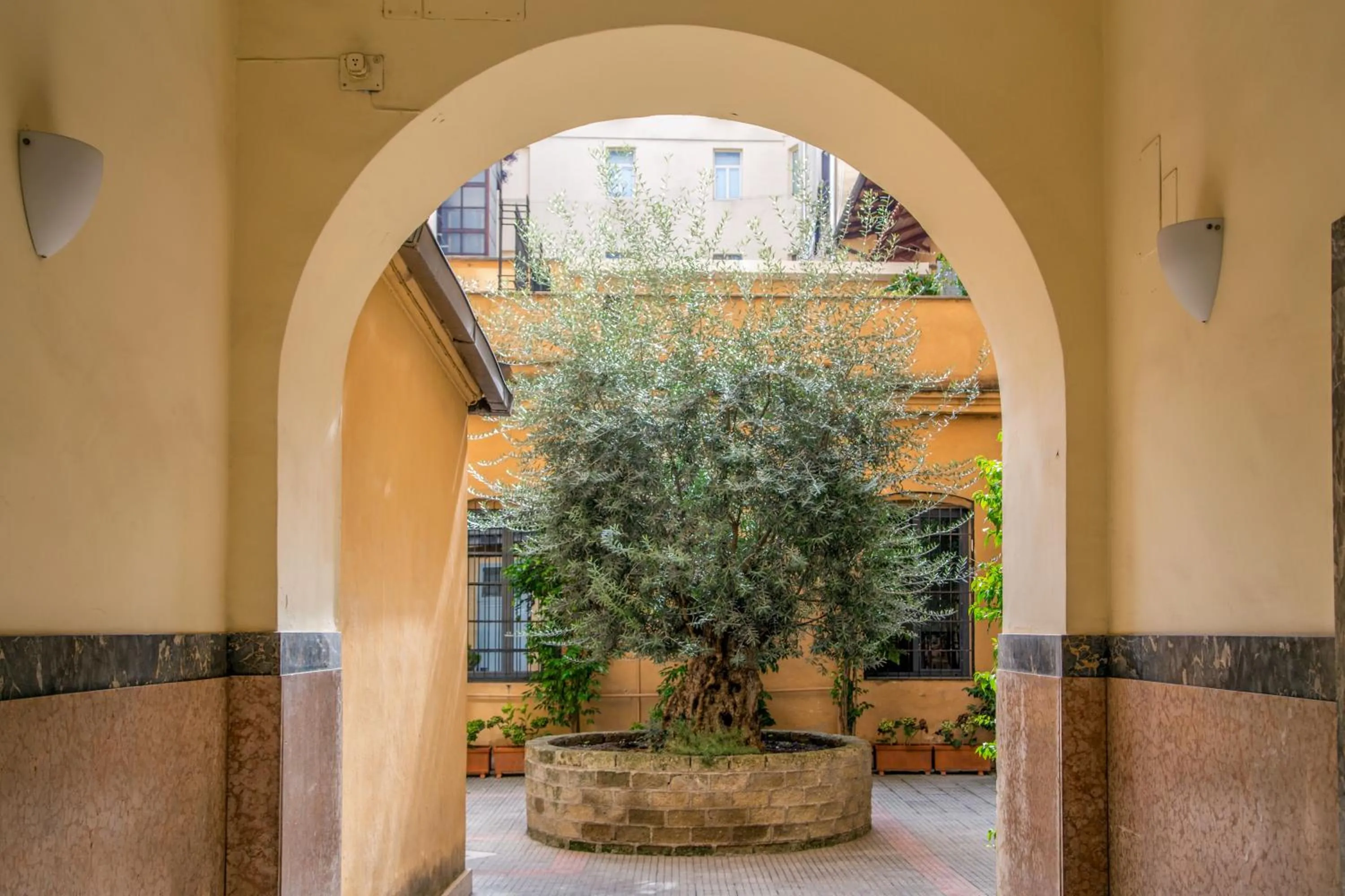 Garden in Vatican Studio Apartment