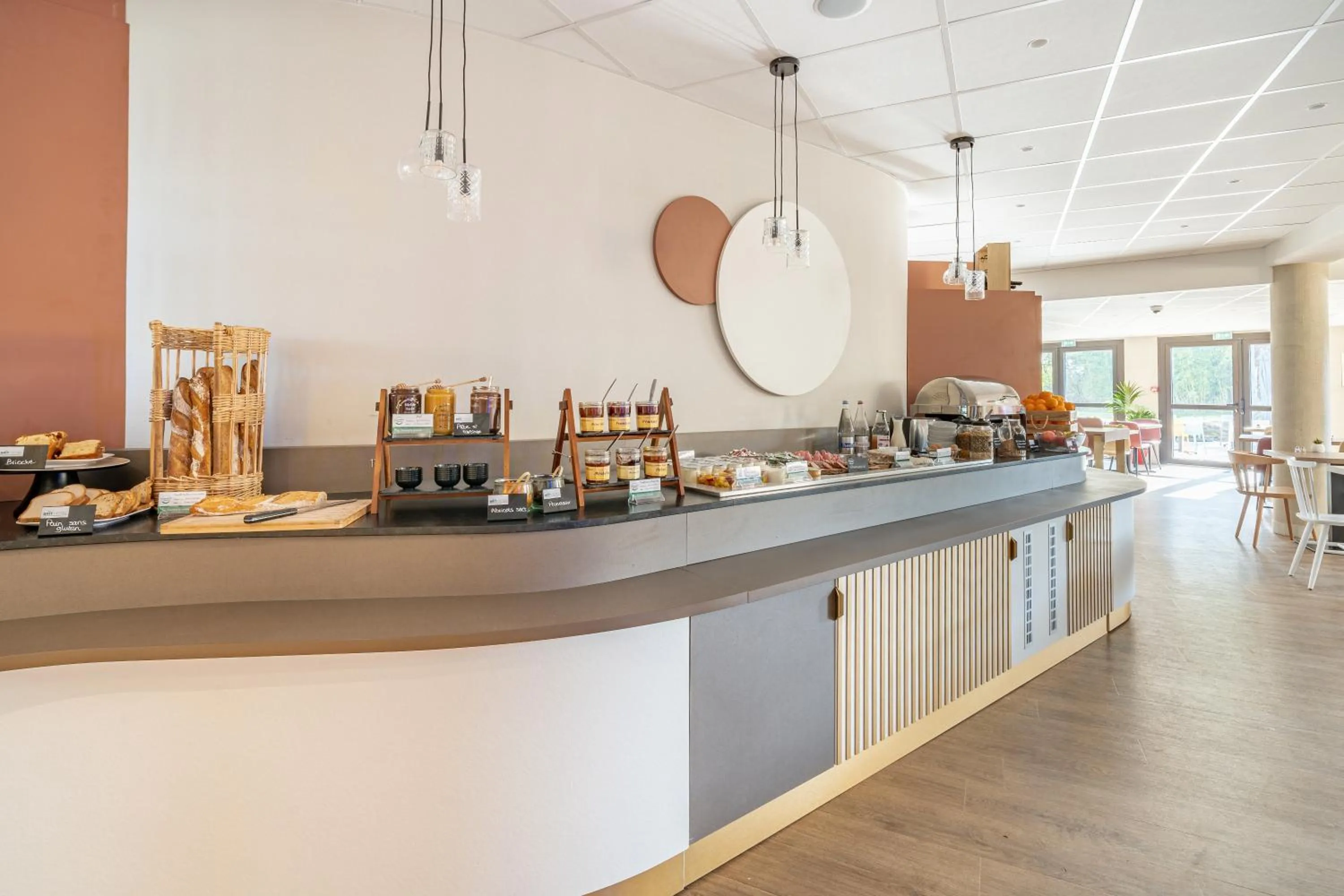 Buffet breakfast in Brit Hotel Angers Parc Expo - L'Acropole