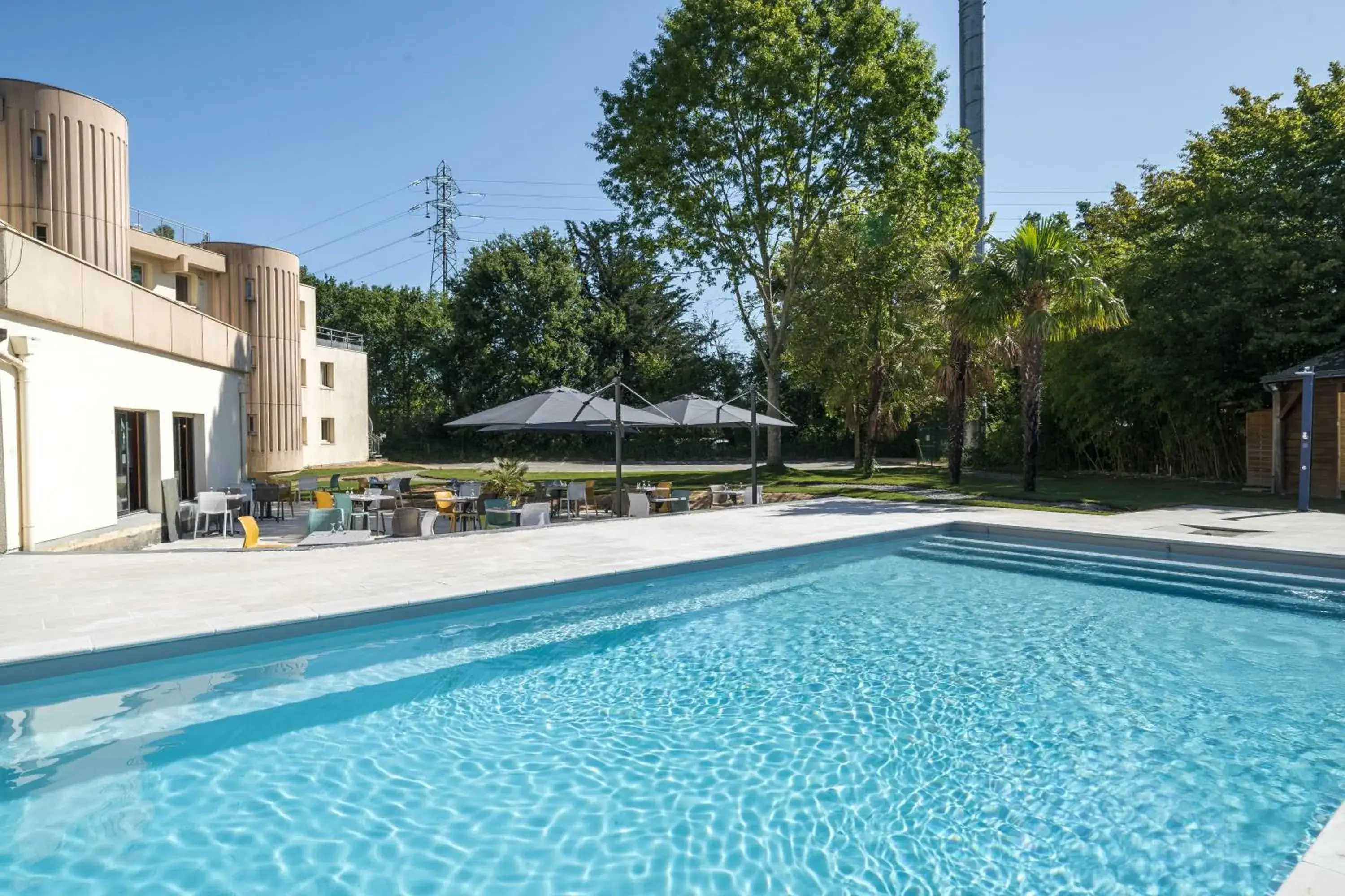 Swimming pool in Brit Hotel Angers Parc Expo - L'Acropole Swimming pool in Brit Hotel Angers Parc Expo - L'Acropole