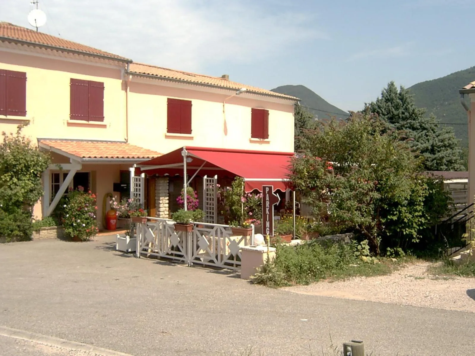 Property building in Logis Hotel Le Relais du Serre