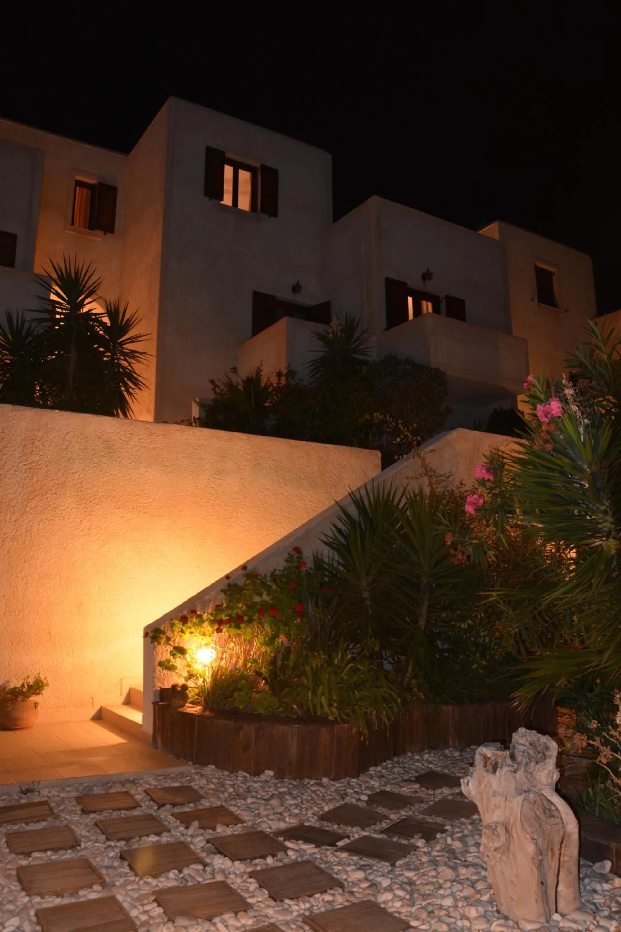 Facade/entrance in Seabreeze Hotel Ios