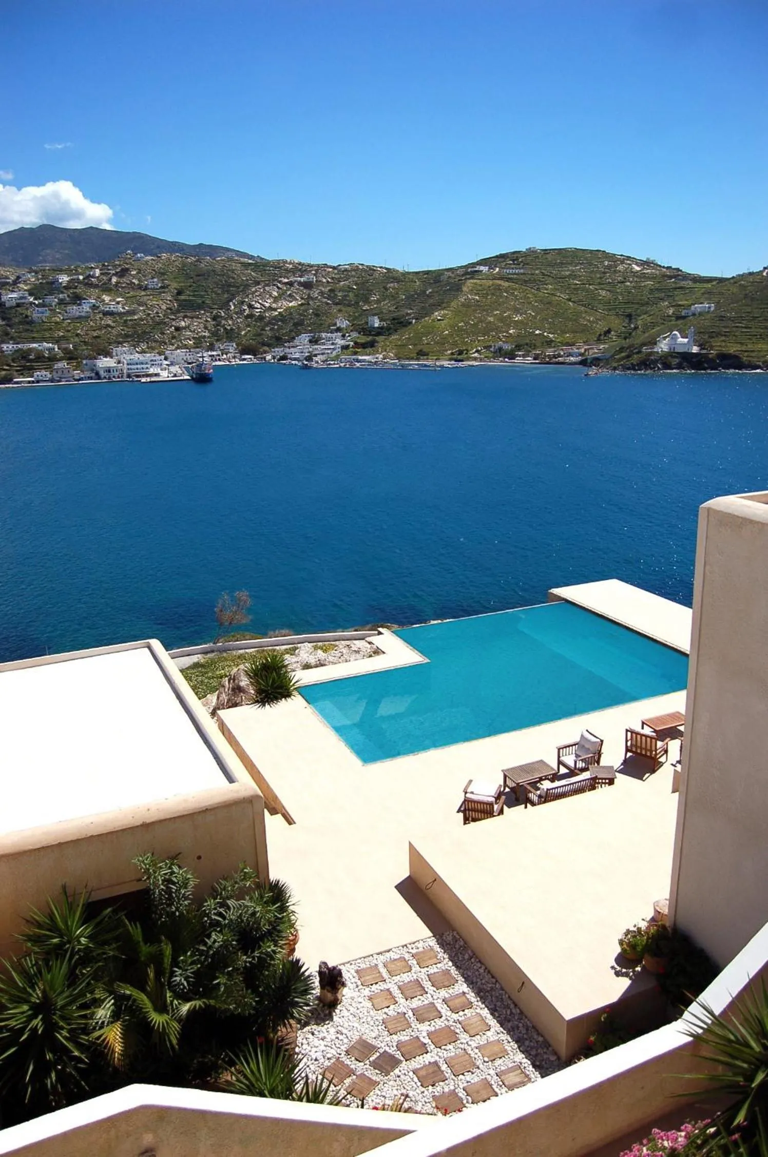 View (from property/room) in Seabreeze Hotel Ios