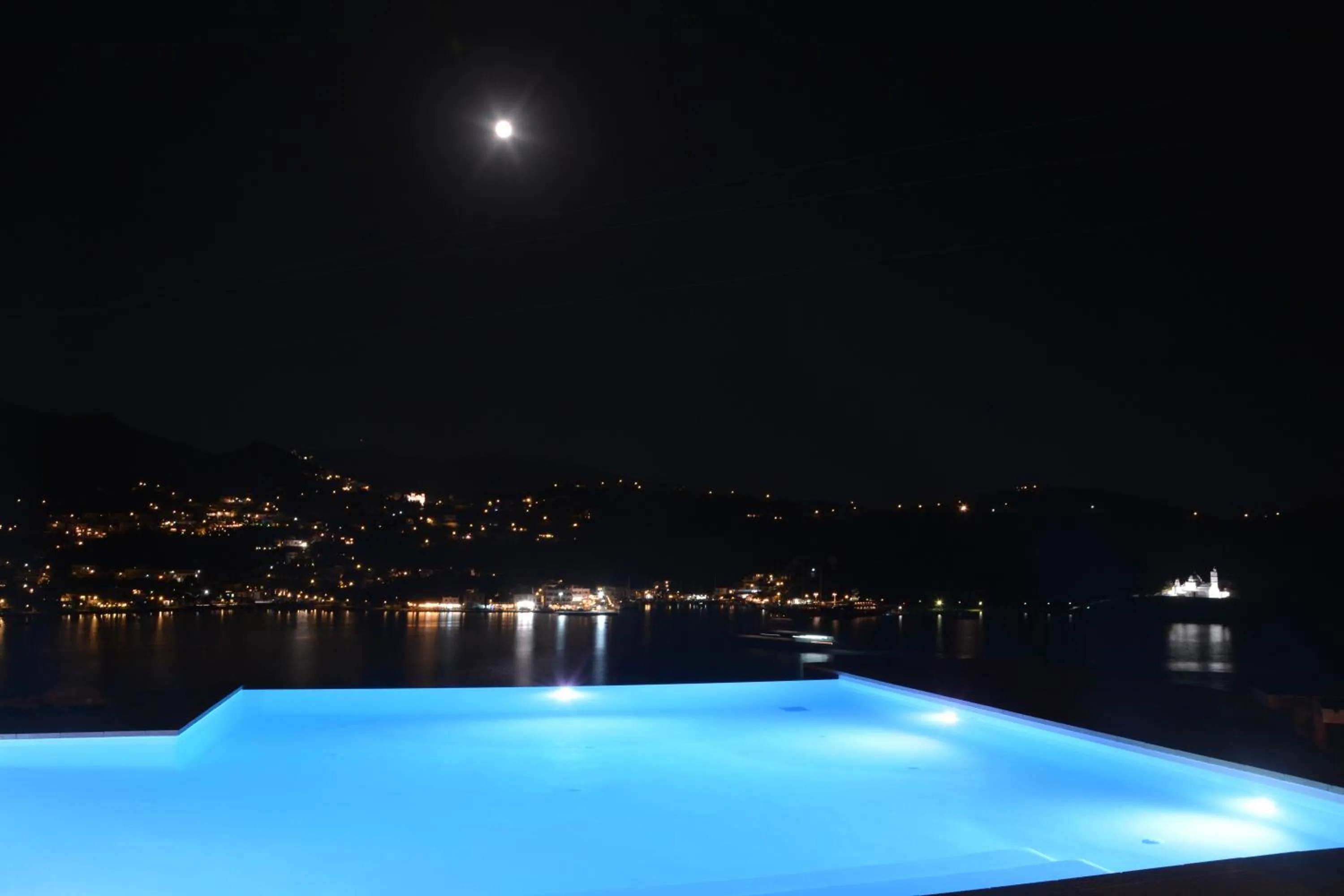 Swimming pool in Seabreeze Hotel Ios