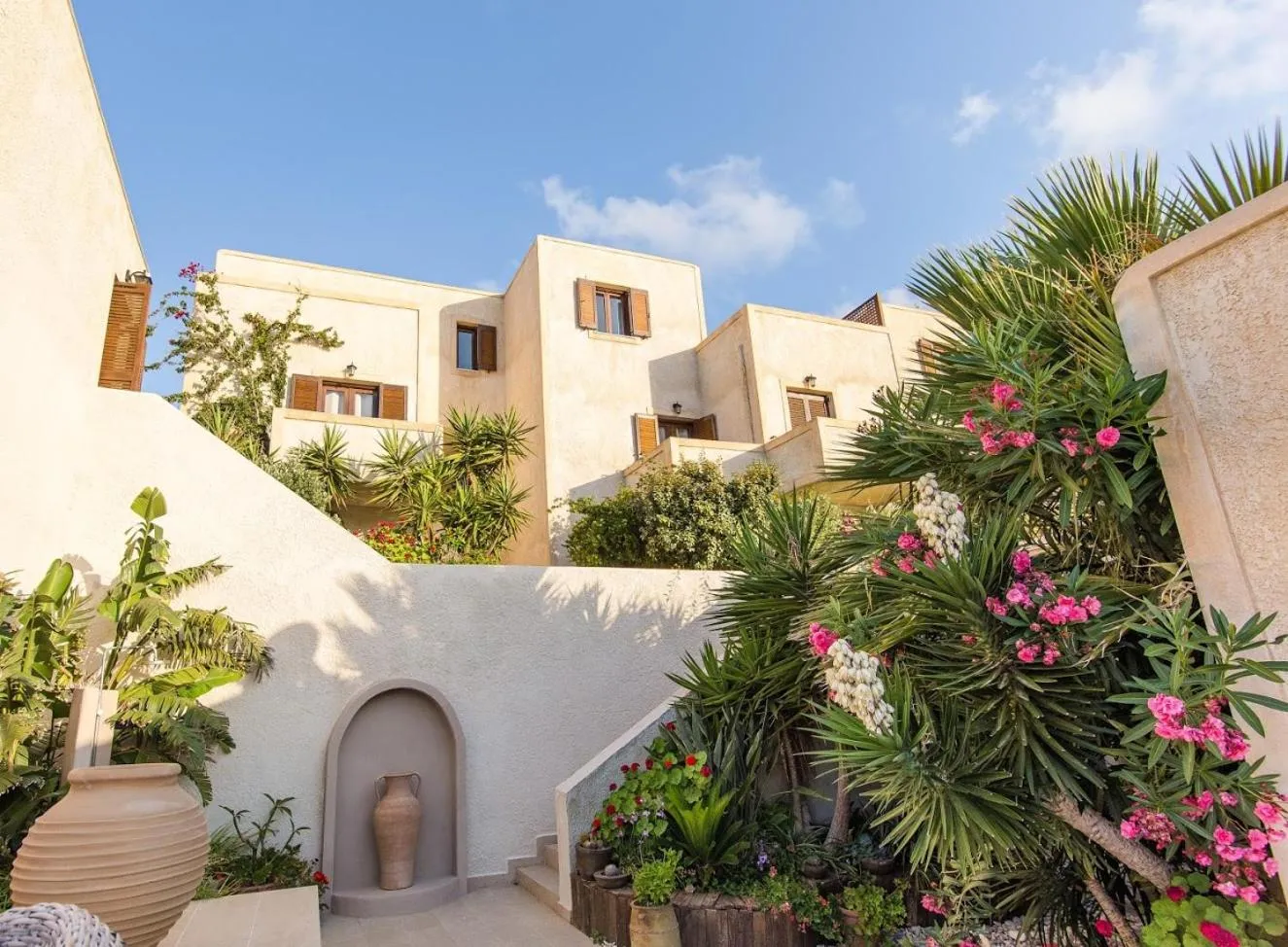 Property building in Seabreeze Hotel Ios
