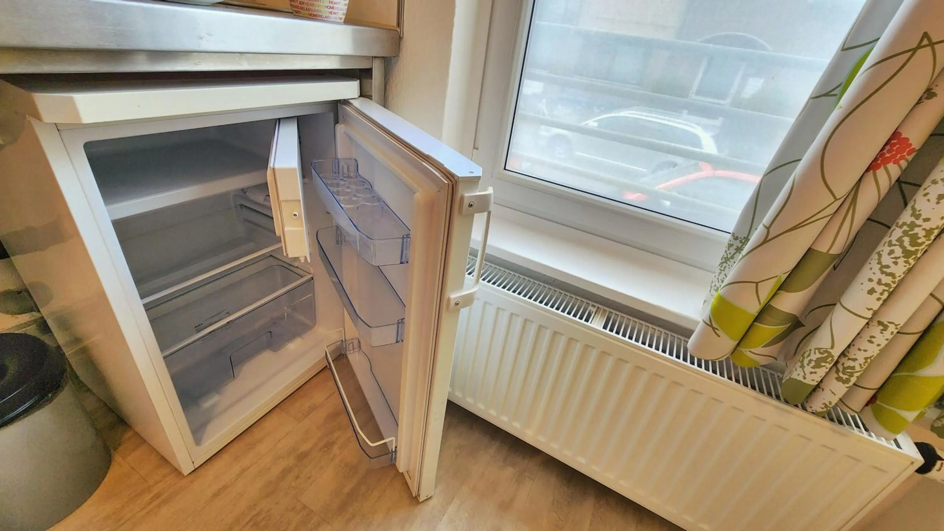 Kitchen or kitchenette in Aparthotel B & L