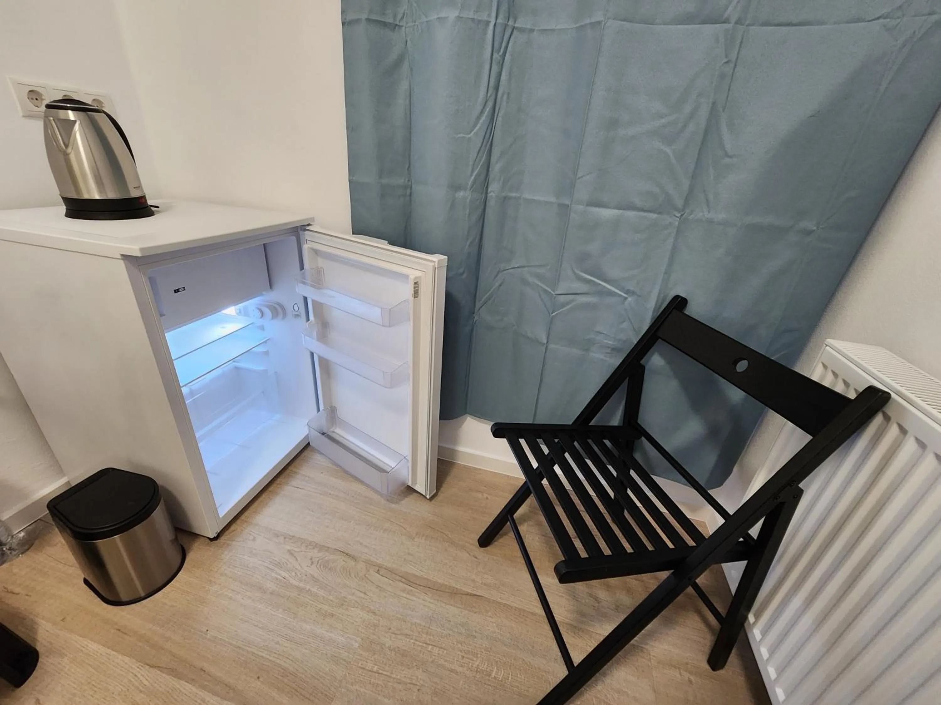 Kitchen or kitchenette in Aparthotel B & L