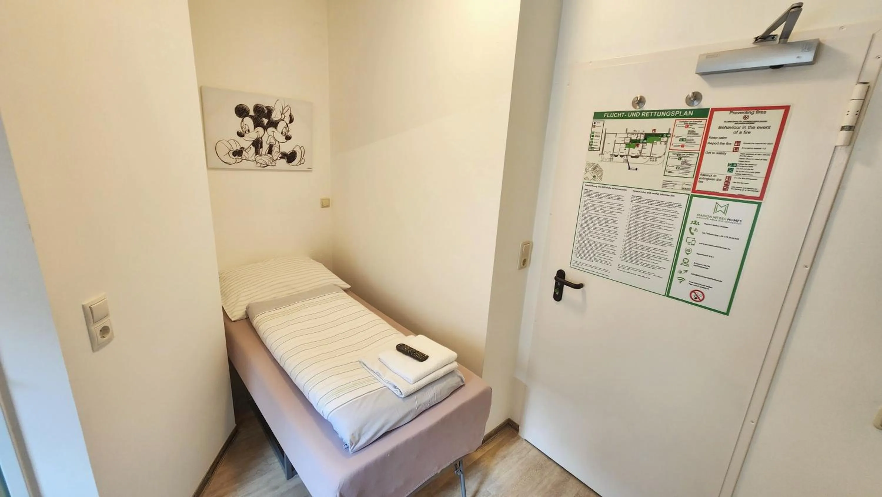 Bed in Aparthotel B & L