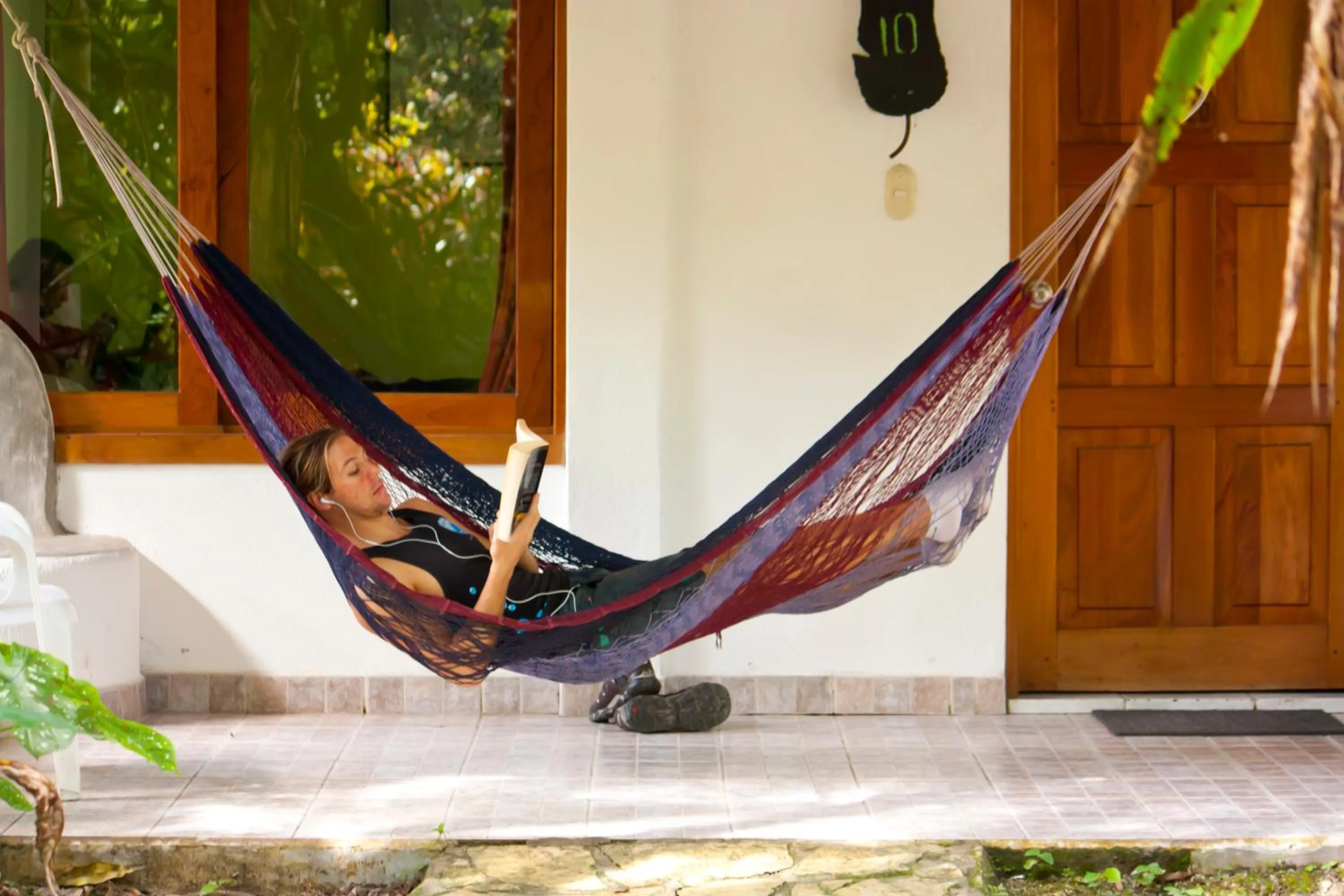 Balcony/Terrace in Hotel Jaguar Inn Tikal