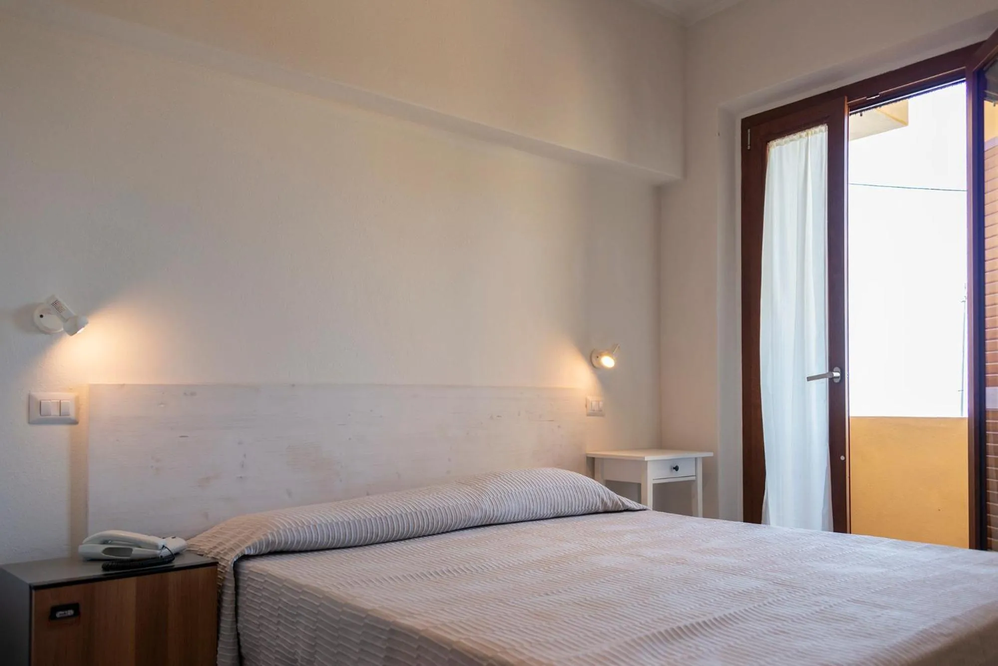 Bed in Hotel Villa Rita