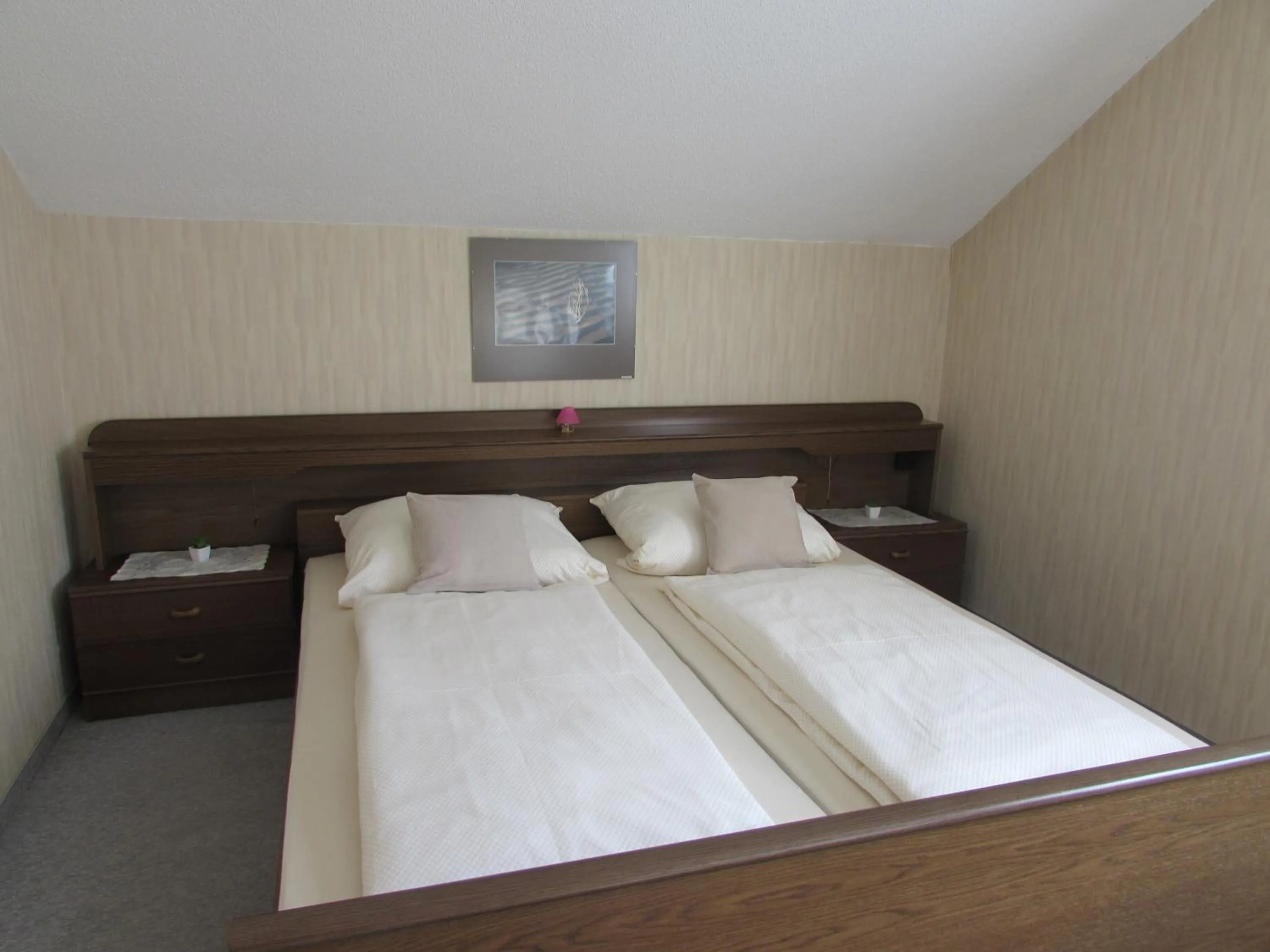 Bed in Gästehaus Barbara