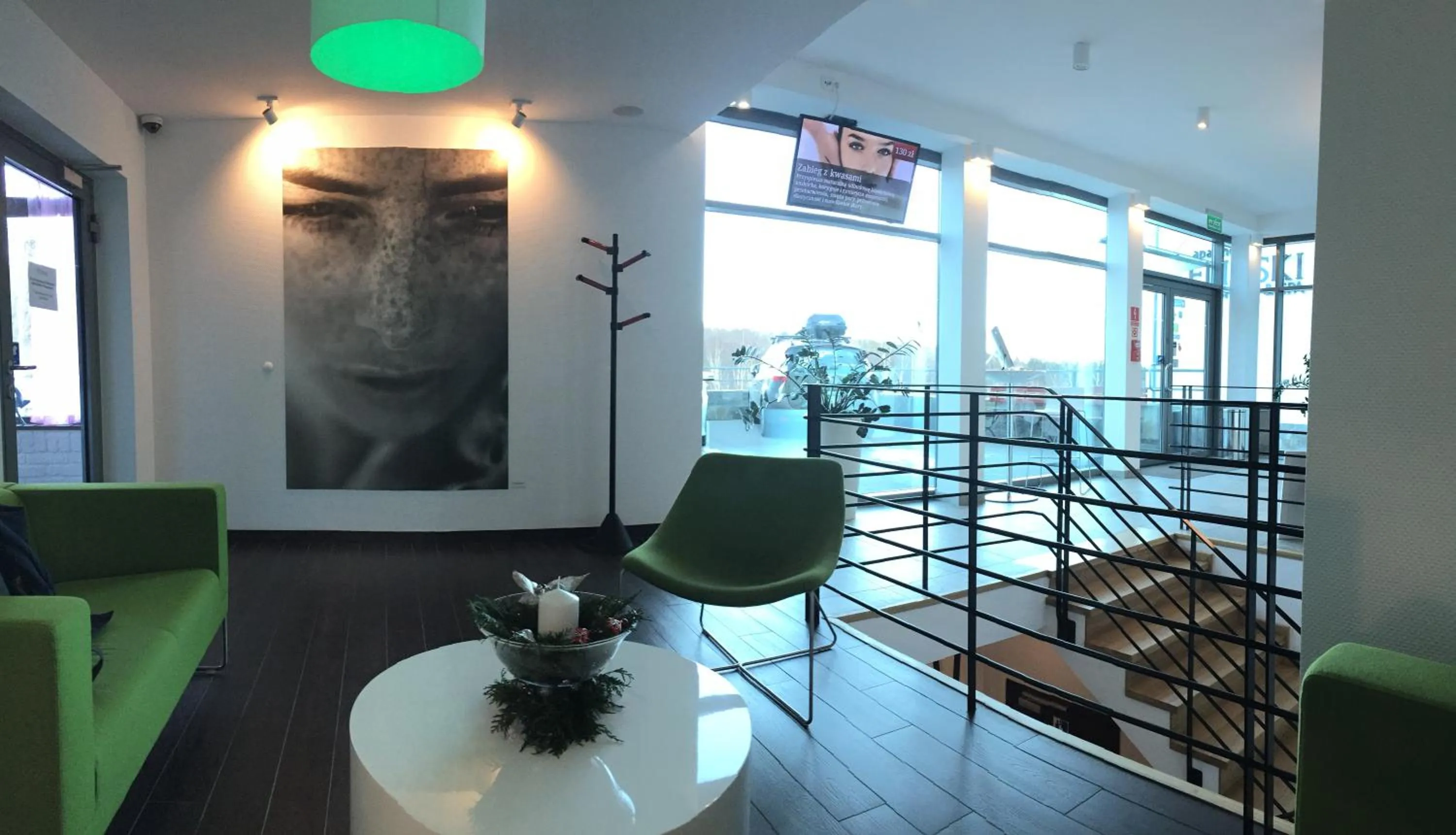 Seating area in Flinski Sport X SPA, Boutique X Art