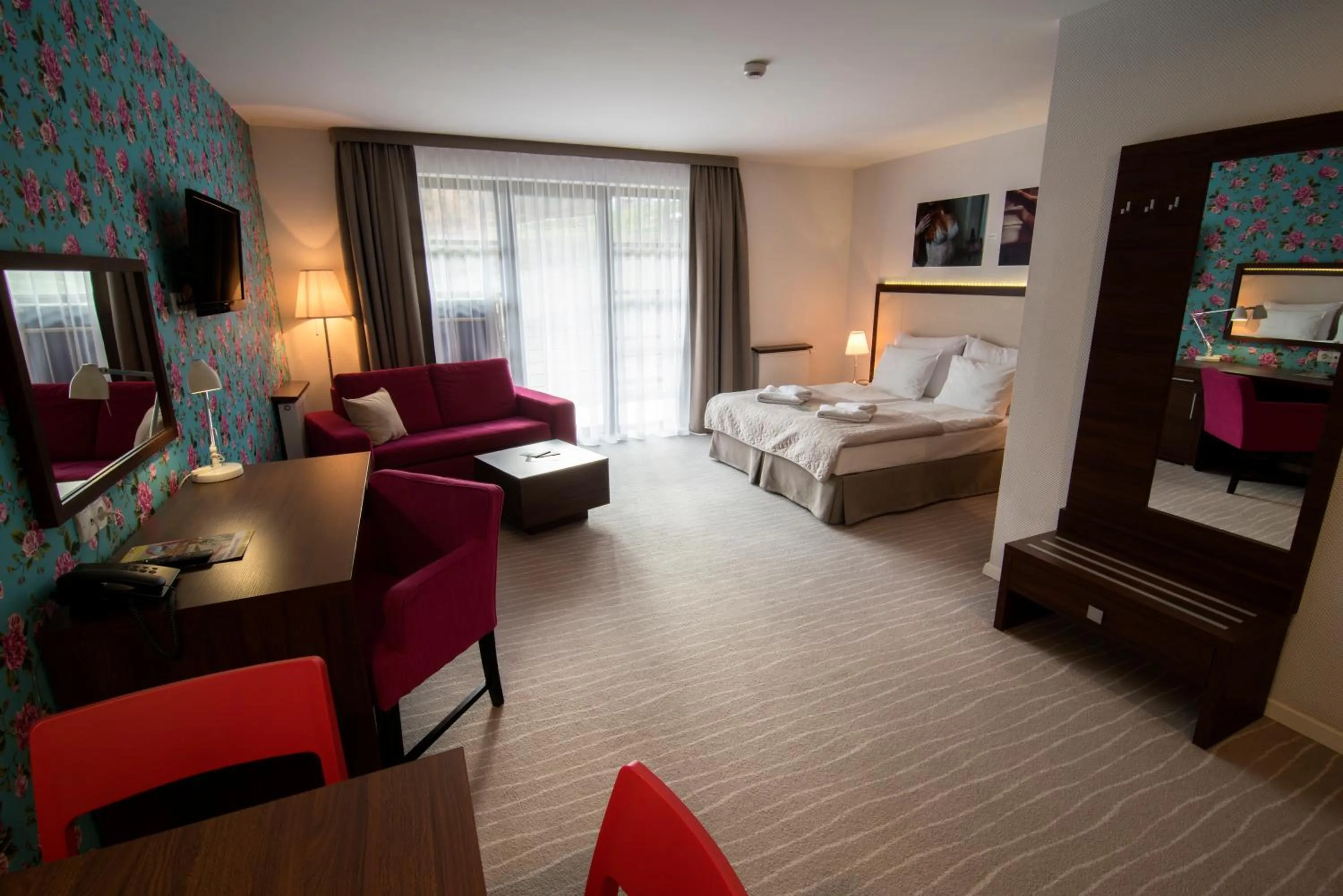 Living room, Bed in Flinski Sport X SPA, Boutique X Art