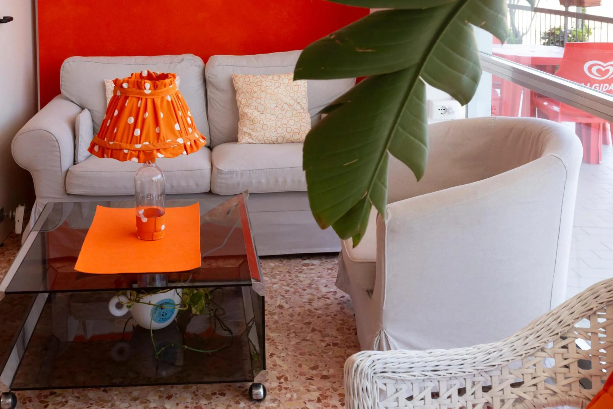 Seating area in Hotel A Casa Nostra