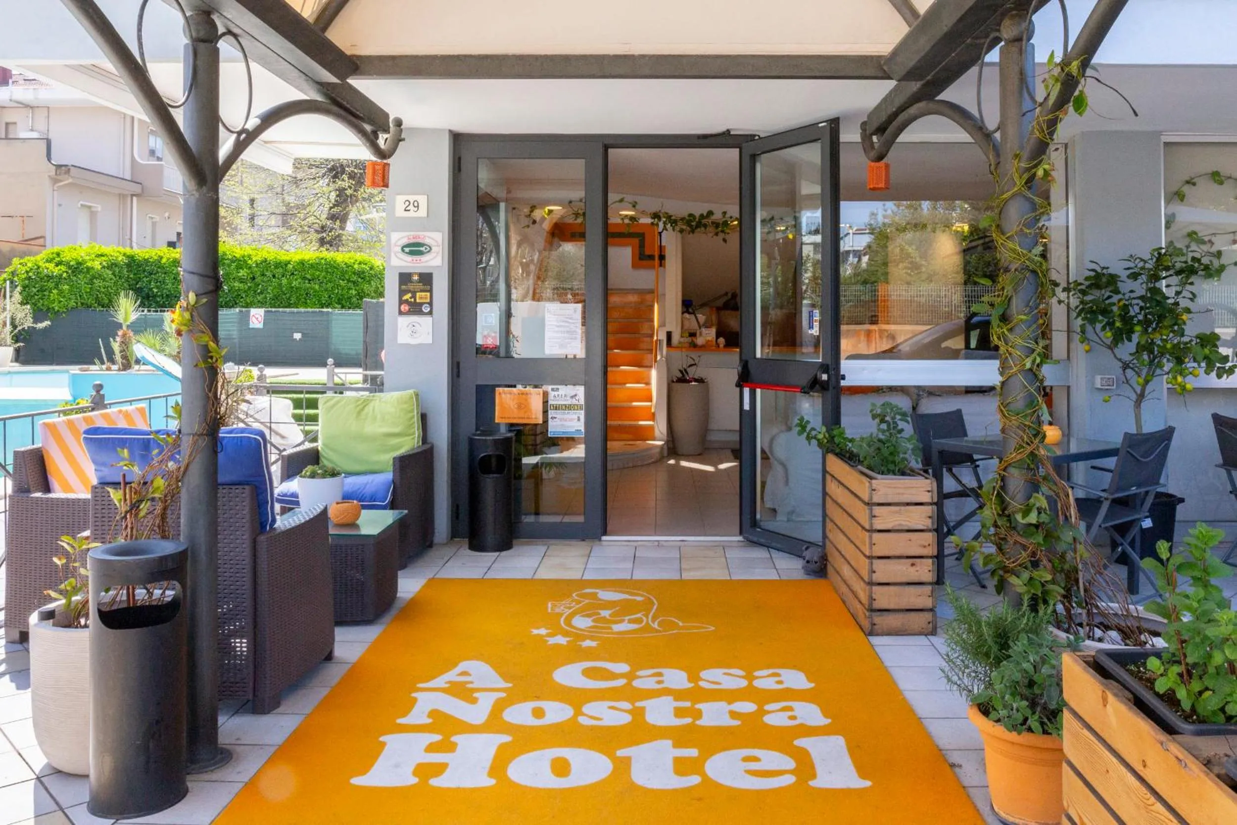 Property building in Hotel A Casa Nostra