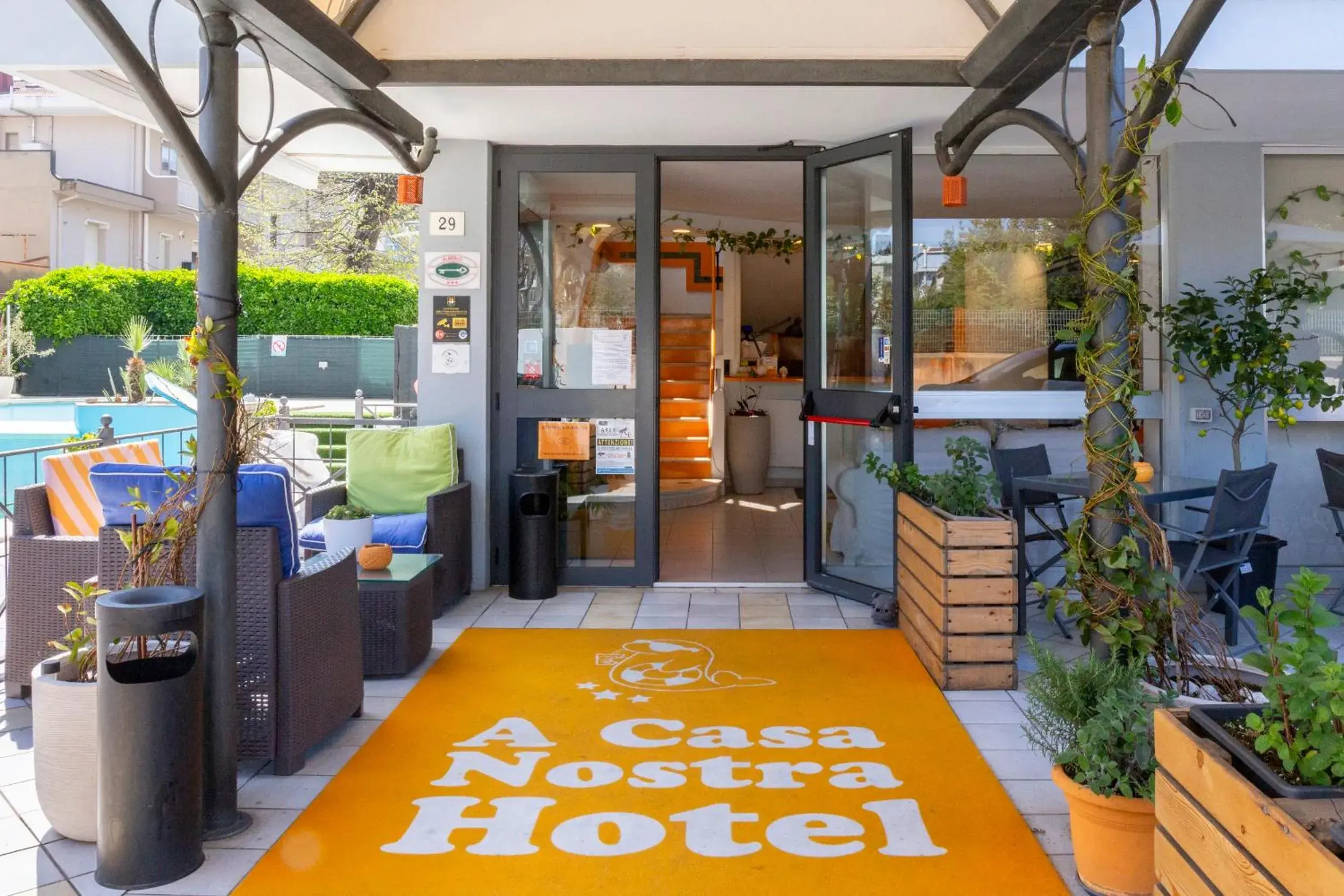 Property building in Hotel A Casa Nostra Property building in Hotel A Casa Nostra