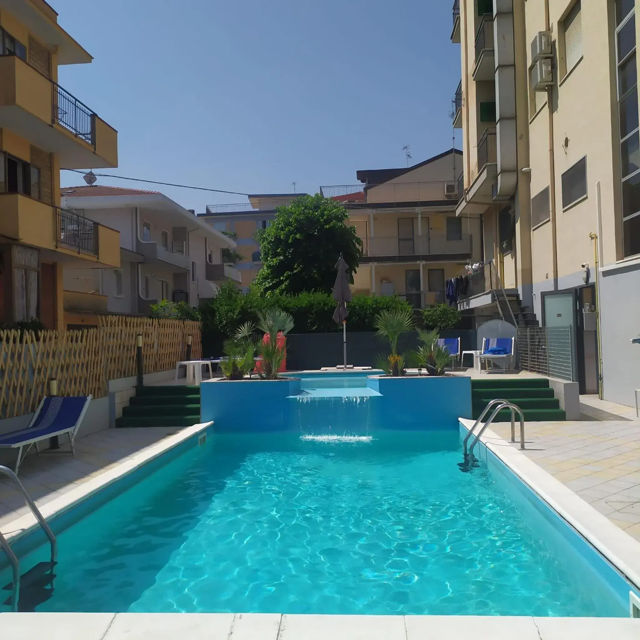 Pool view in Hotel A Casa Nostra Pool view in Hotel A Casa Nostra