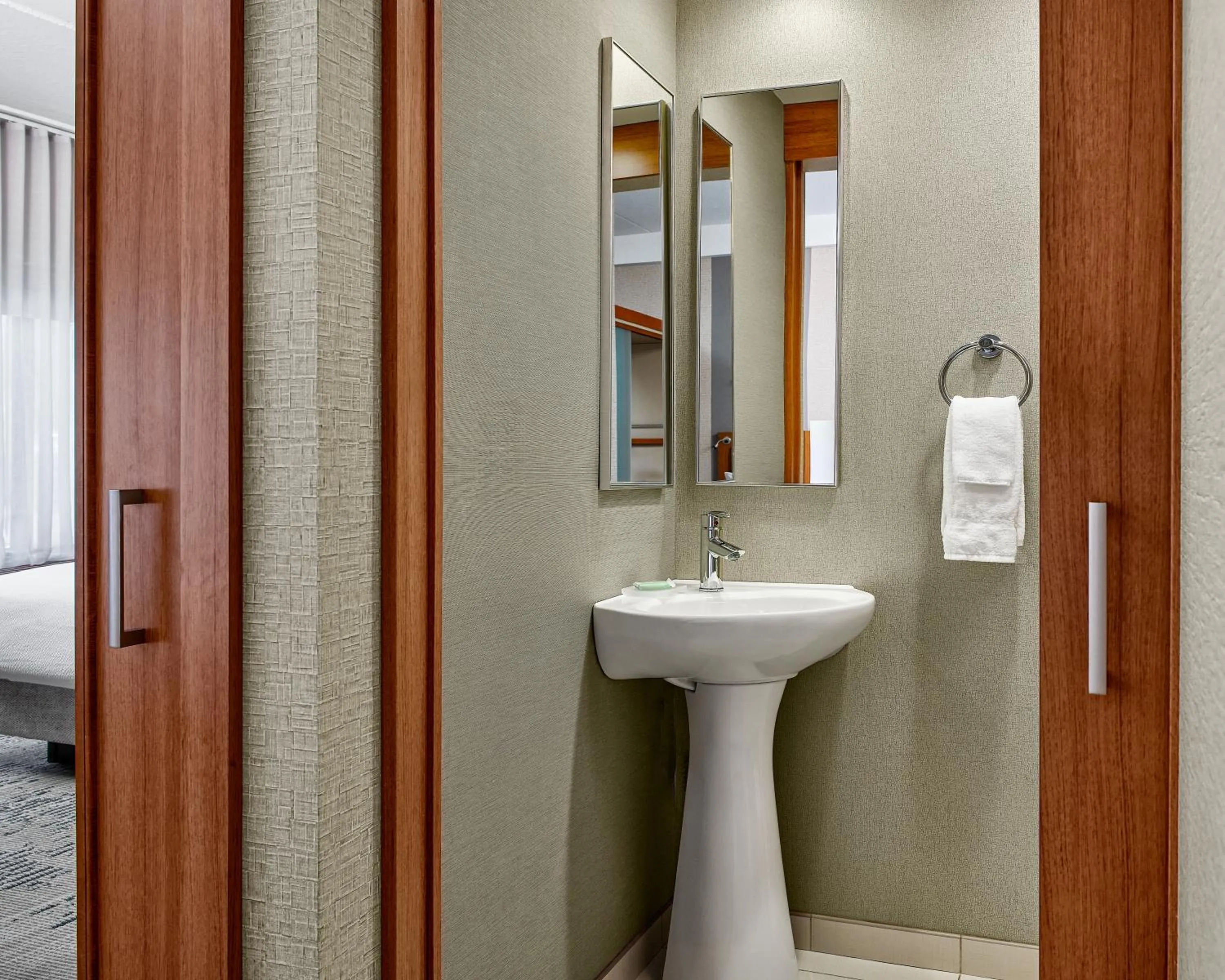 Bathroom in SpringHill Suites by Marriott Deadwood