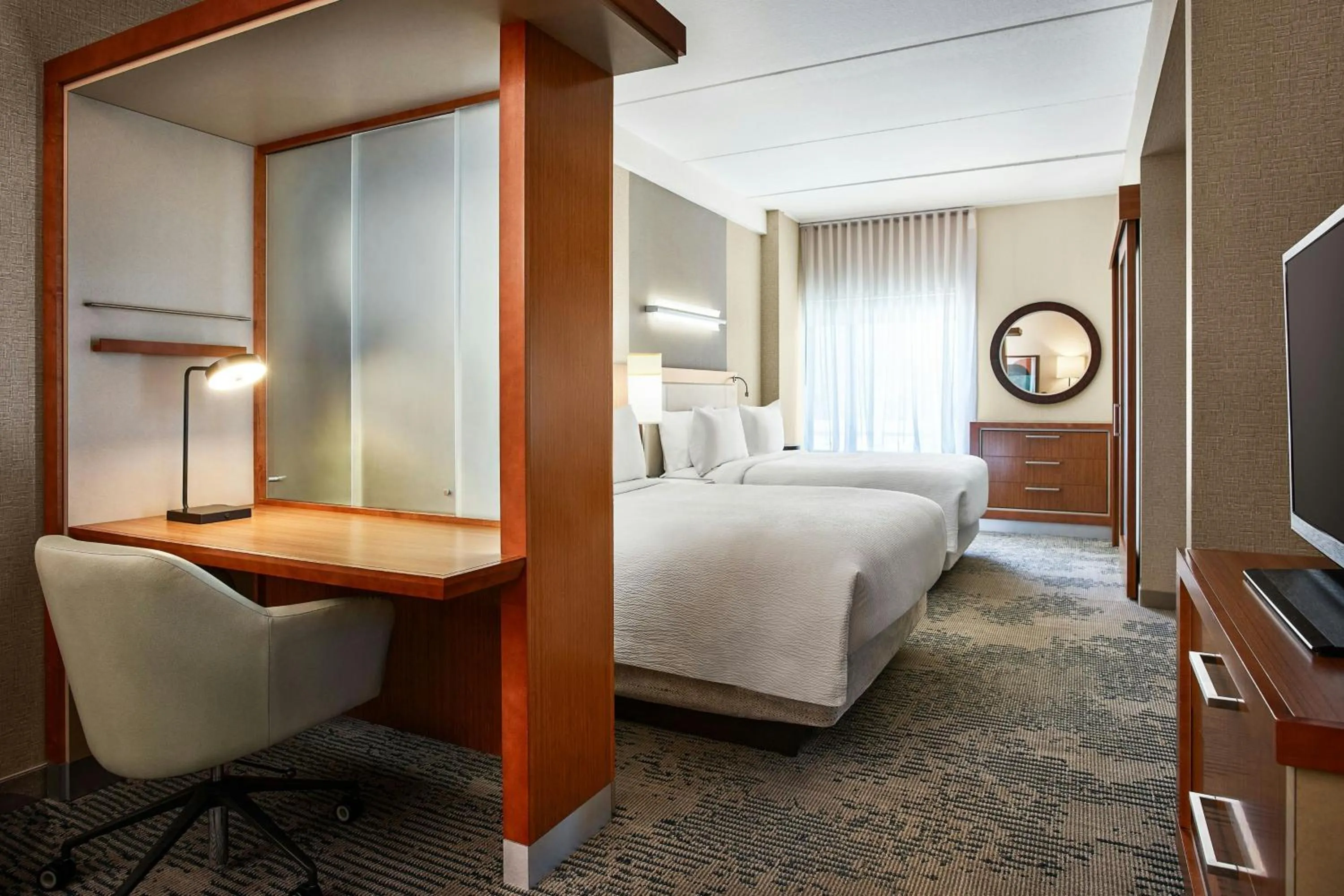 Photo of the whole room, Bed in SpringHill Suites by Marriott Deadwood