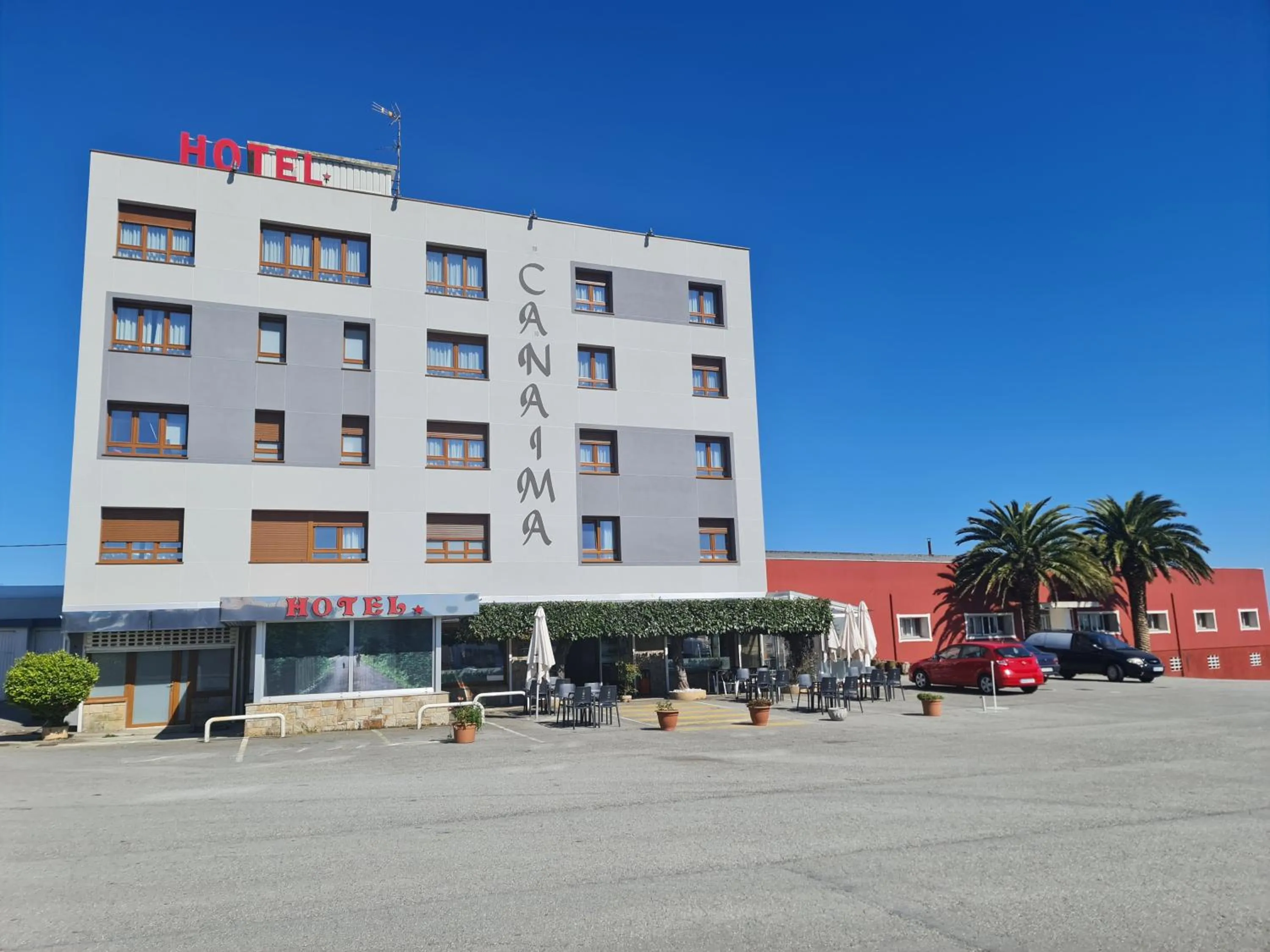 Hotel Canaima Bruma 1,5 k Camino