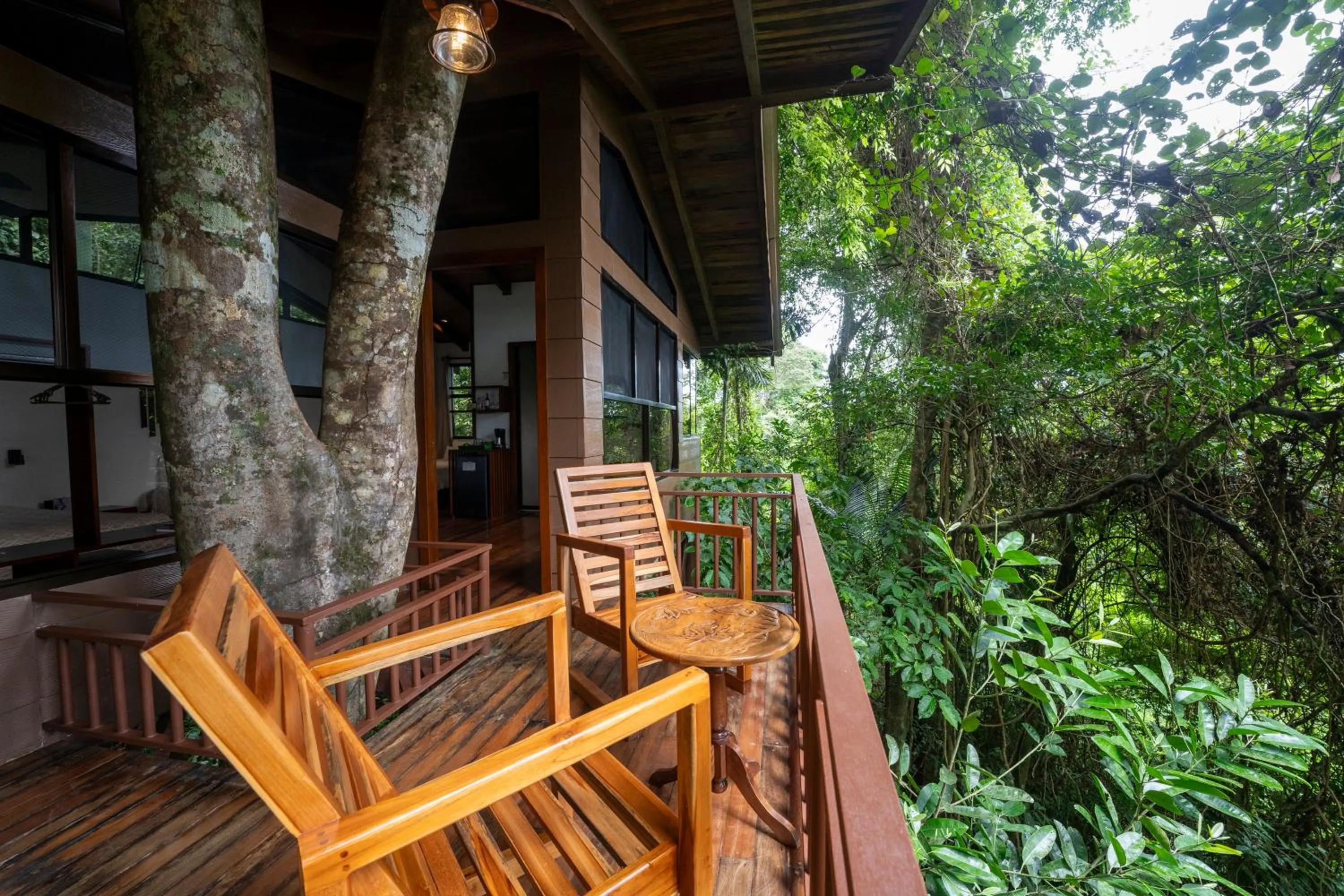 Balcony/Terrace in Maquenque Lodge