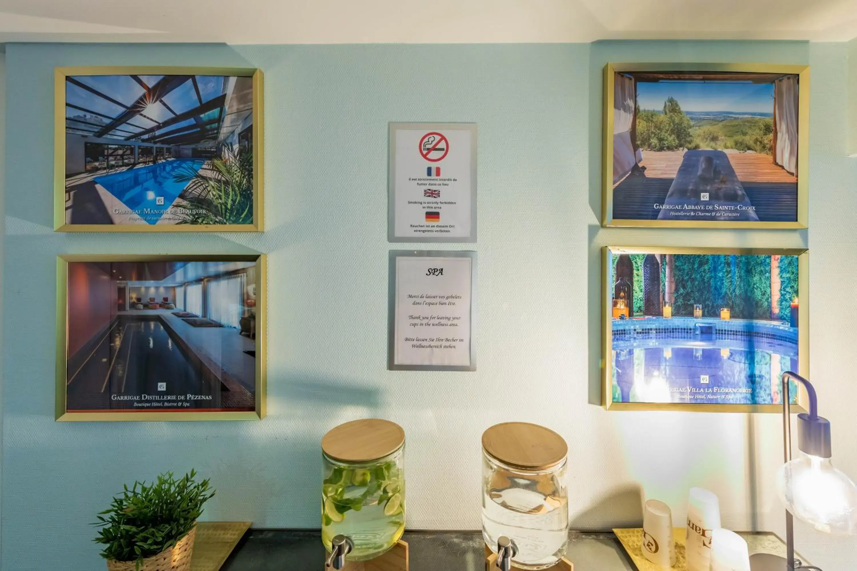 Spa and wellness centre/facilities in Hôtel Villa La Florangerie - SPA & Piscine Spa and wellness centre/facilities in Hôtel Villa La Florangerie - SPA & Piscine