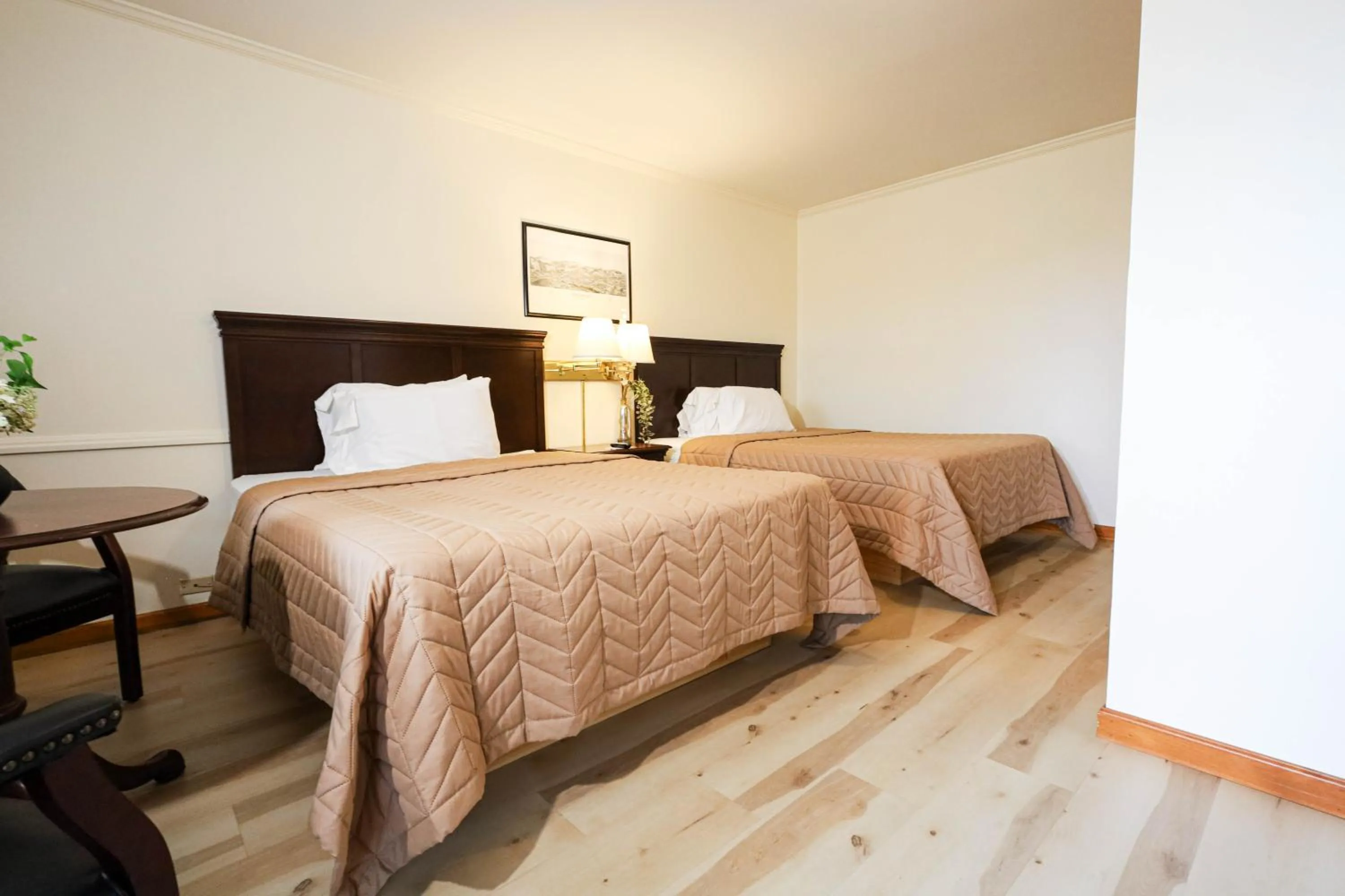 Bed in Chatham Travel Lodge