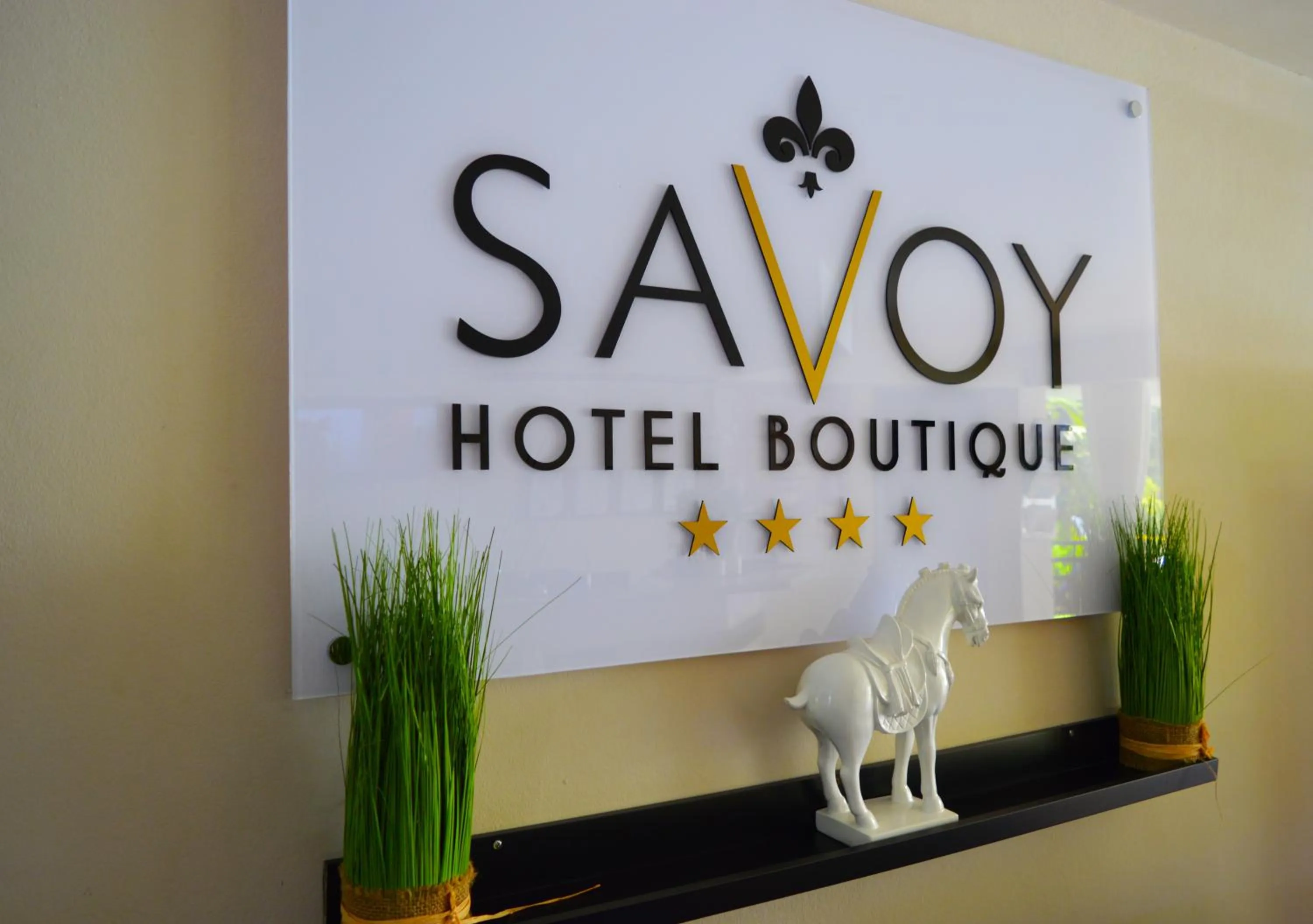 Property logo or sign in Savoy Hotel Boutique