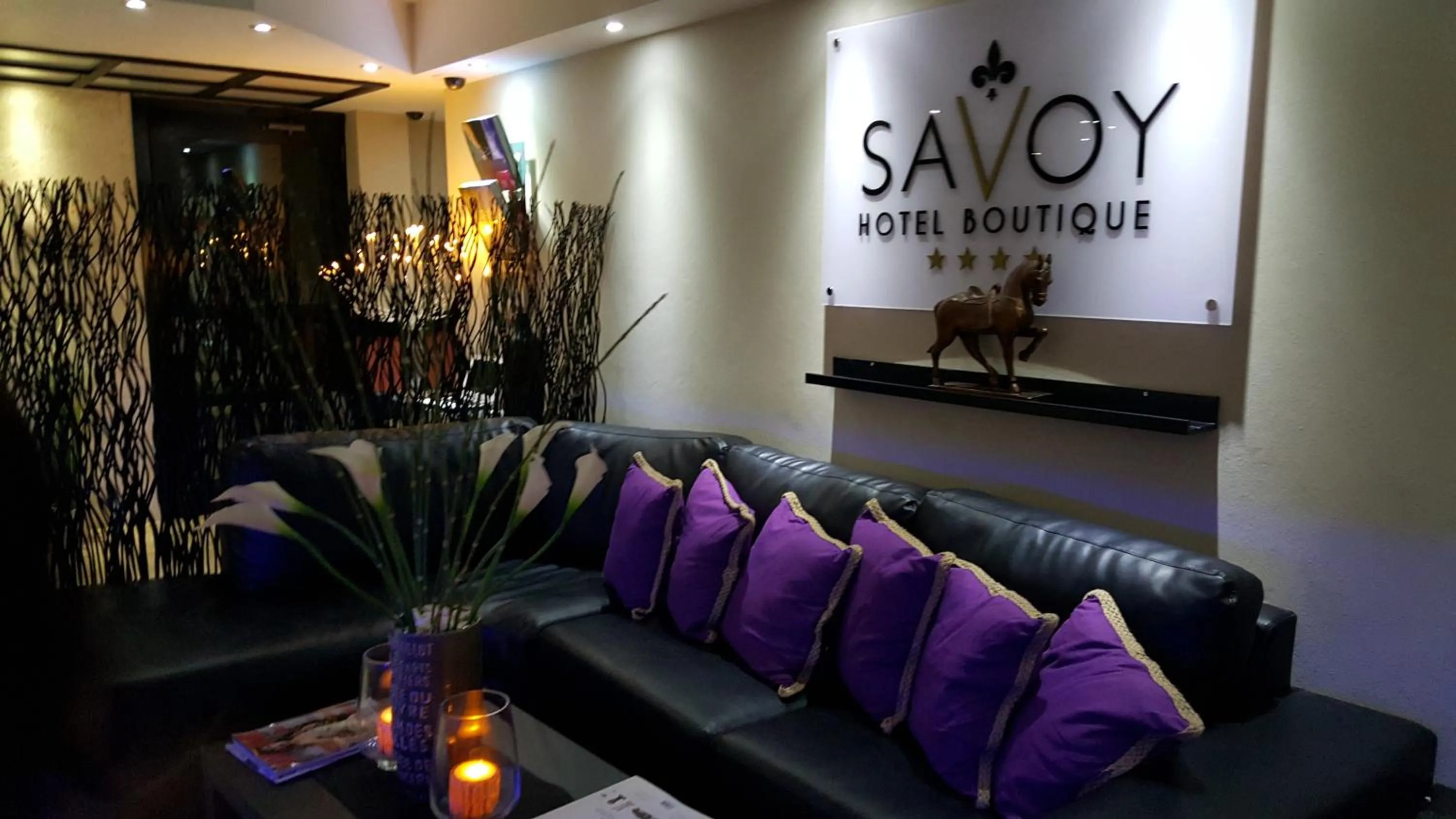 Lobby or reception in Savoy Hotel Boutique
