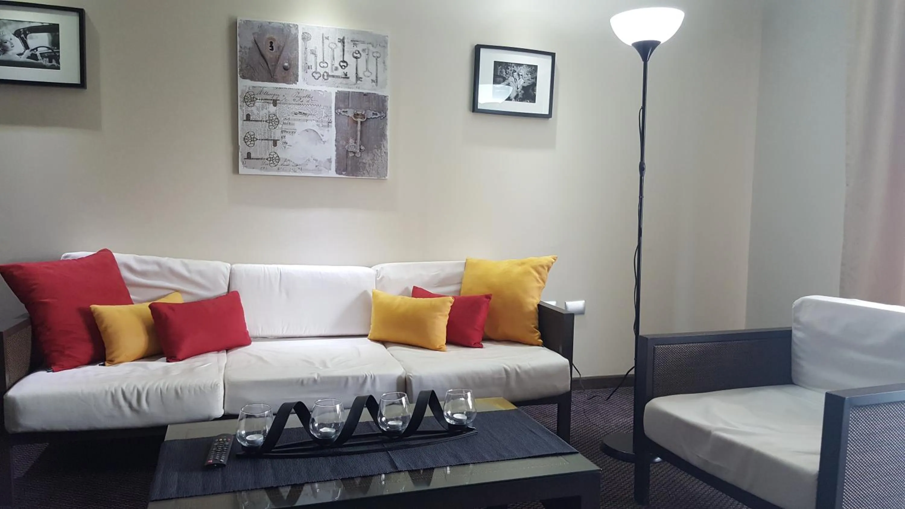 Living room in Savoy Hotel Boutique