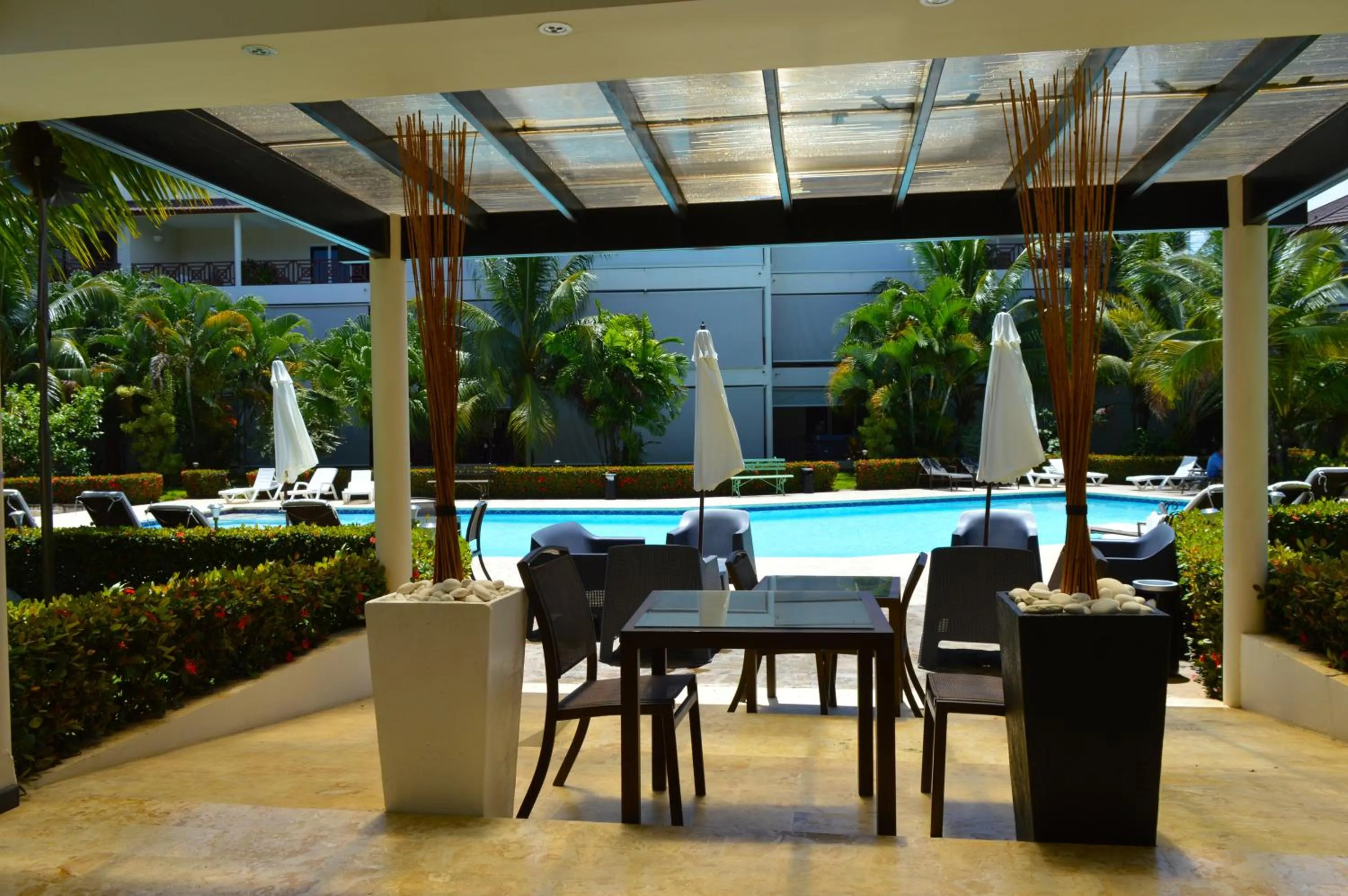 Patio in Savoy Hotel Boutique