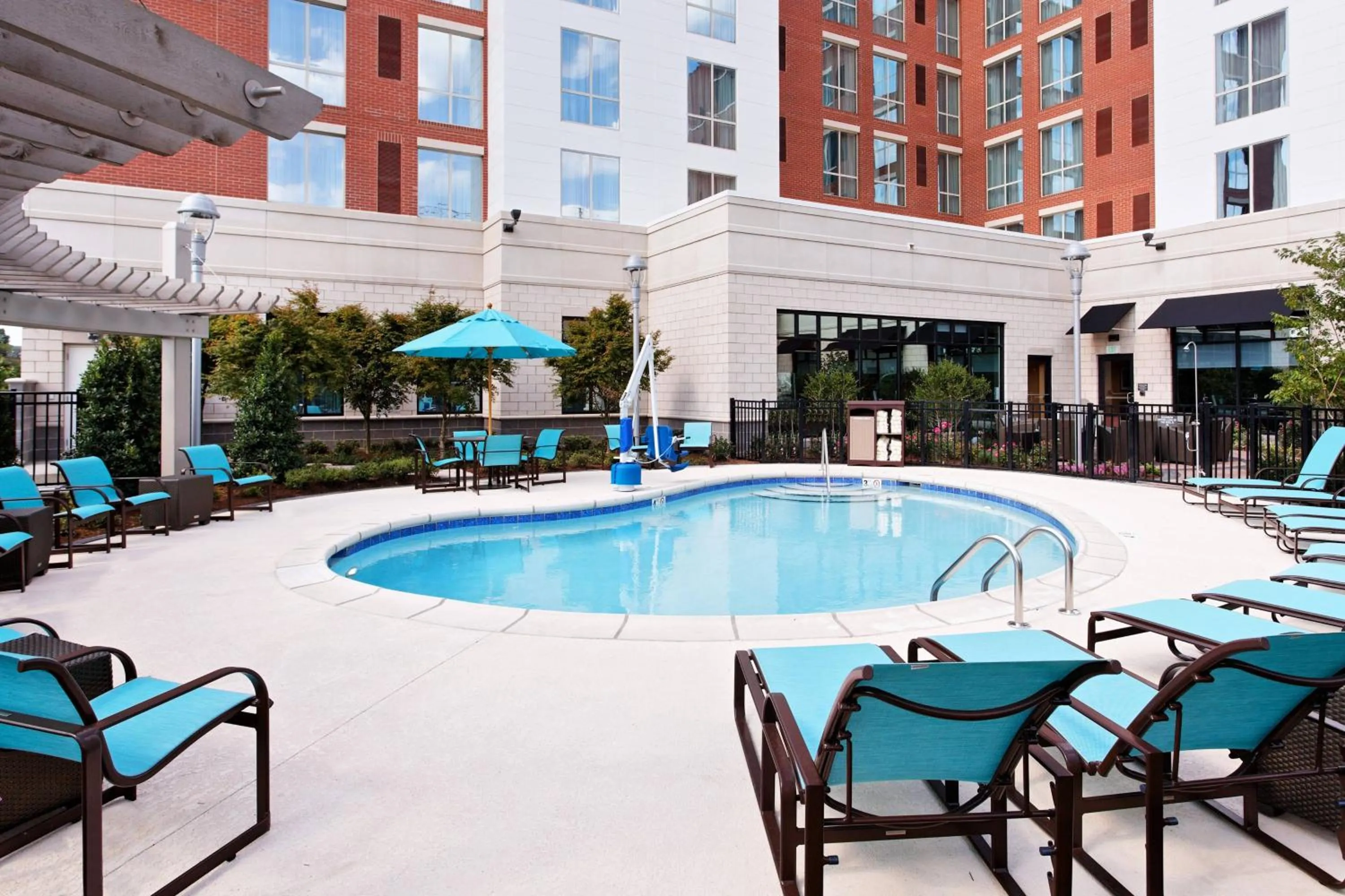 Swimming pool in Residence Inn by Marriott Little Rock Downtown