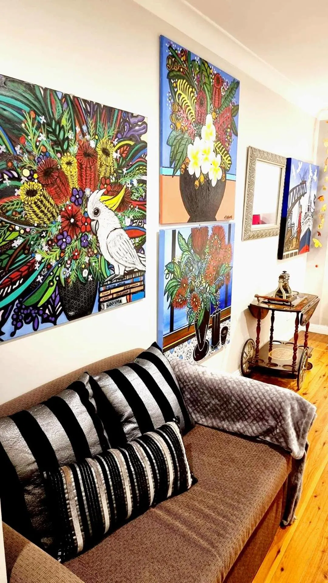 Decorative detail in Bowral Road Art Gallery Bed and Breakfast