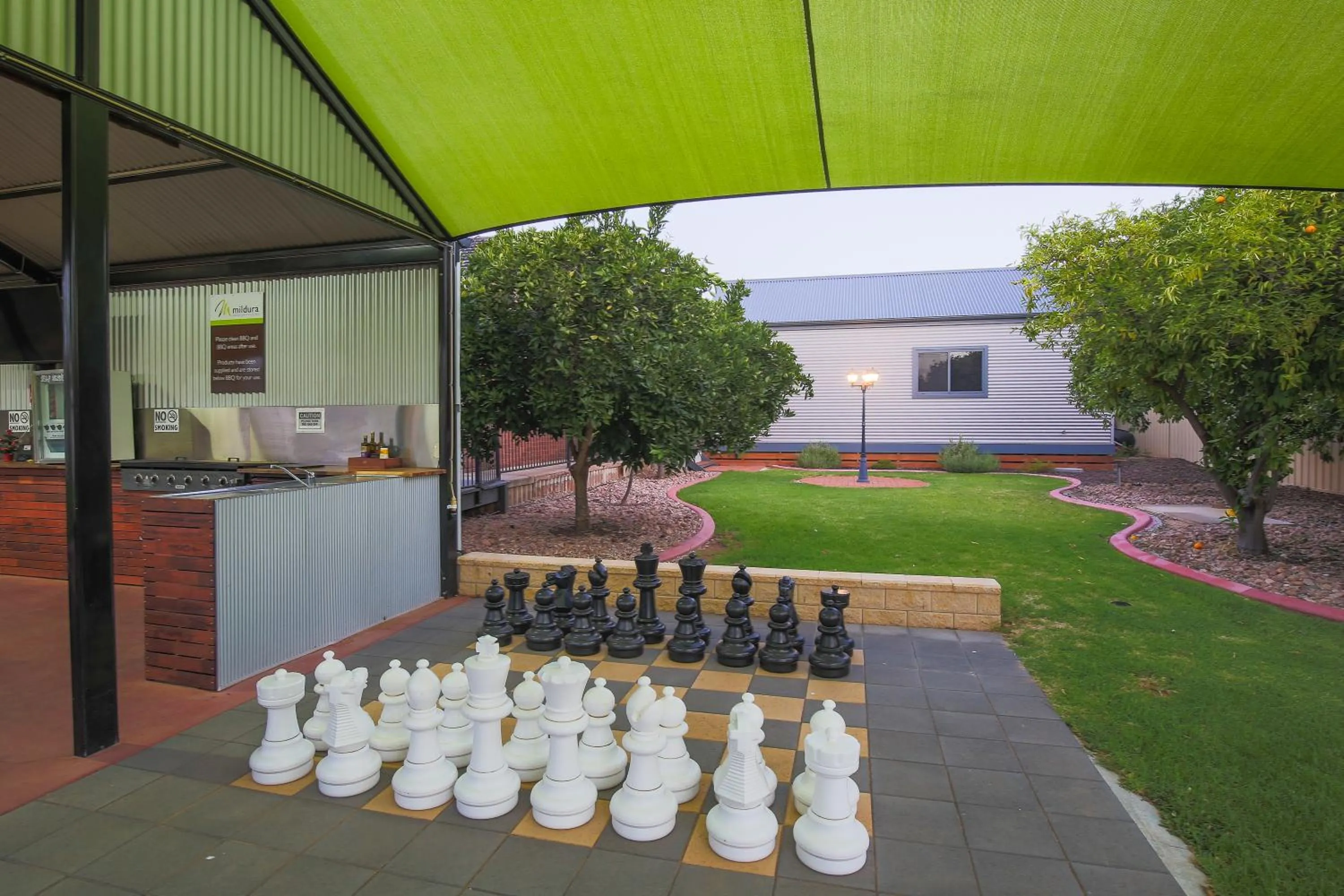 Children play ground in Mildura Holiday Villas