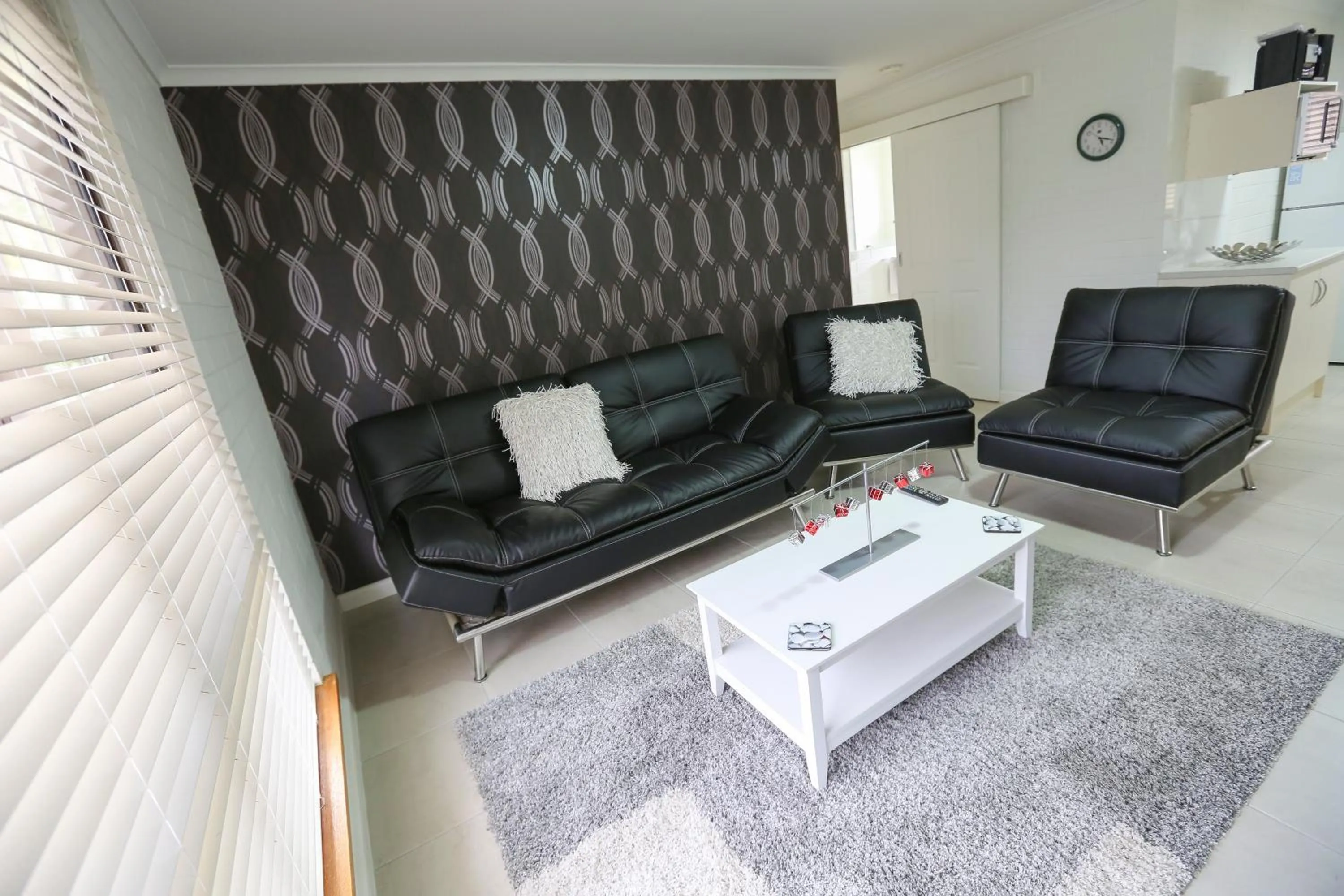 Living room in Mildura Holiday Villas